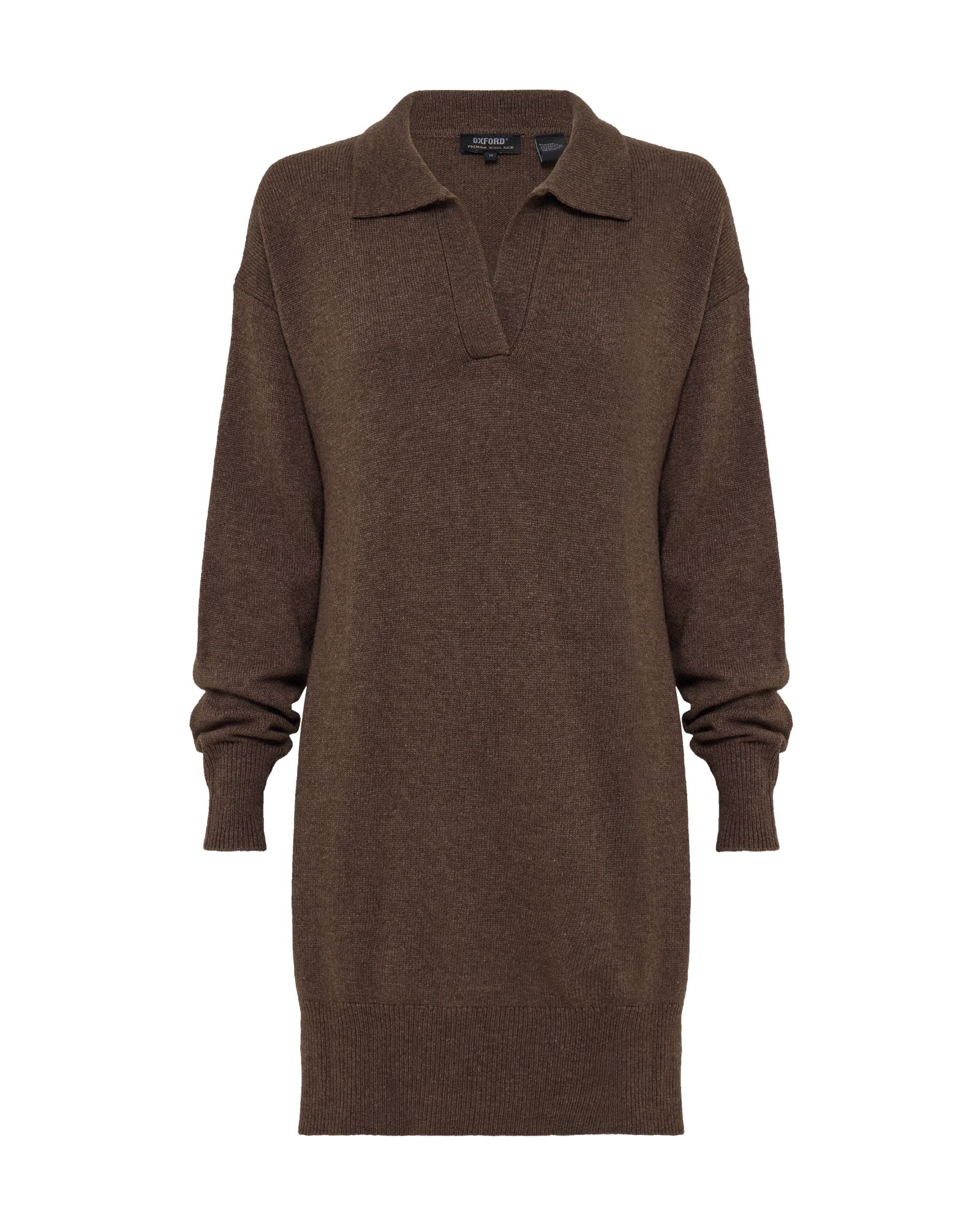 Kennedy Wool Blend Polo Dress