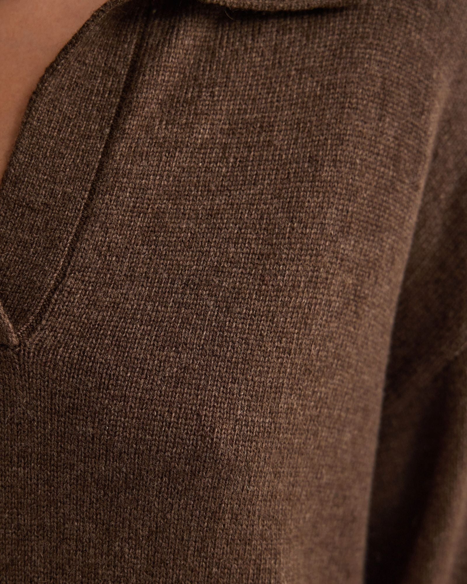 Kennedy Wool Blend Polo Dress - Image 7