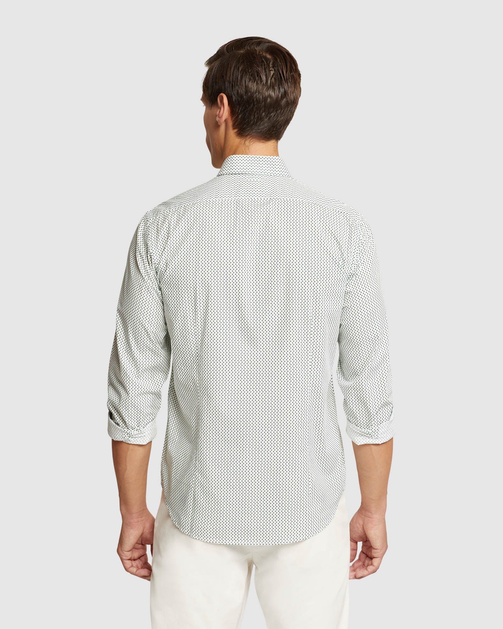 Kenton Printed Cotton Shirt - Image 9