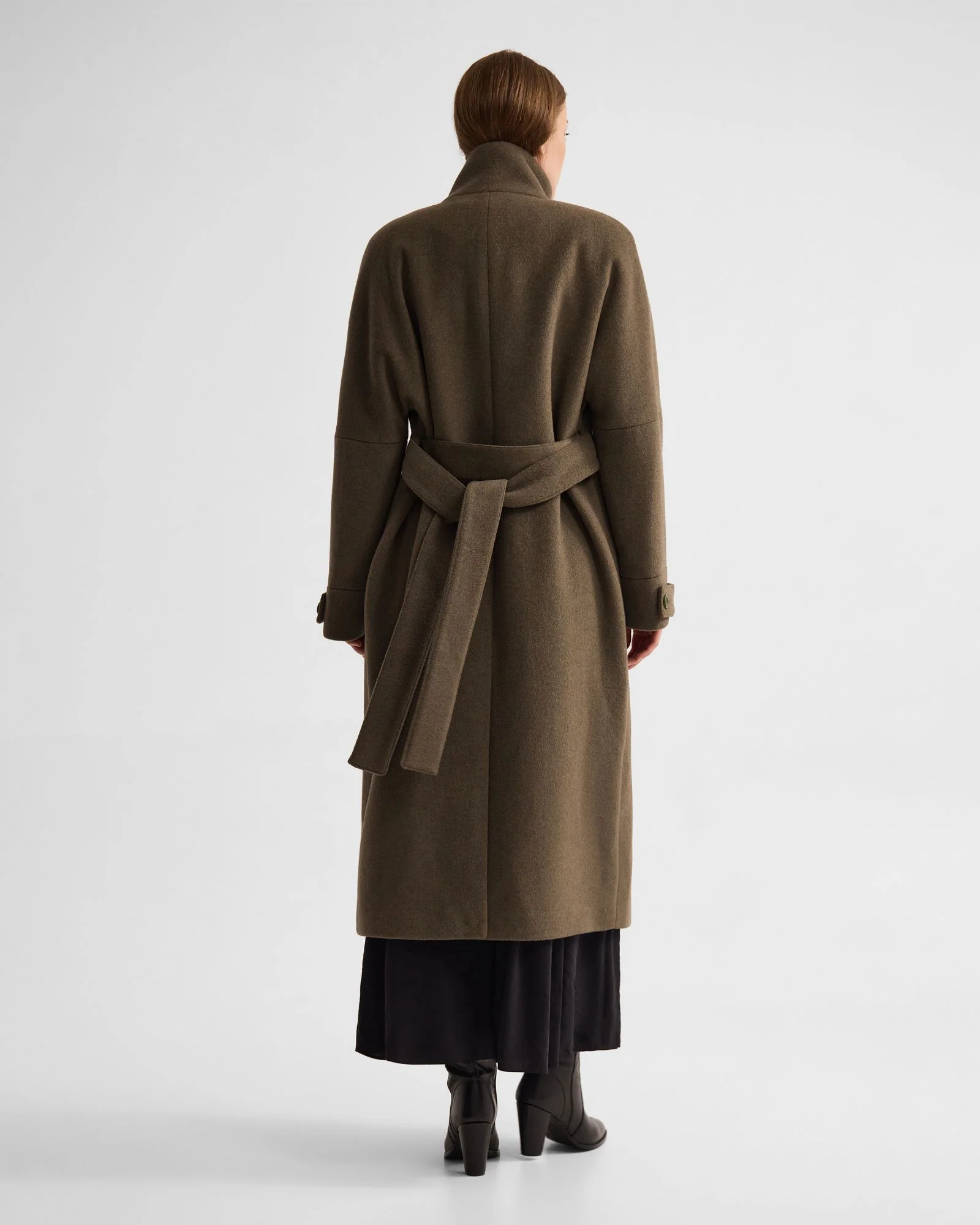 Kerry Funnel Collar Duffle Coat - Image 5