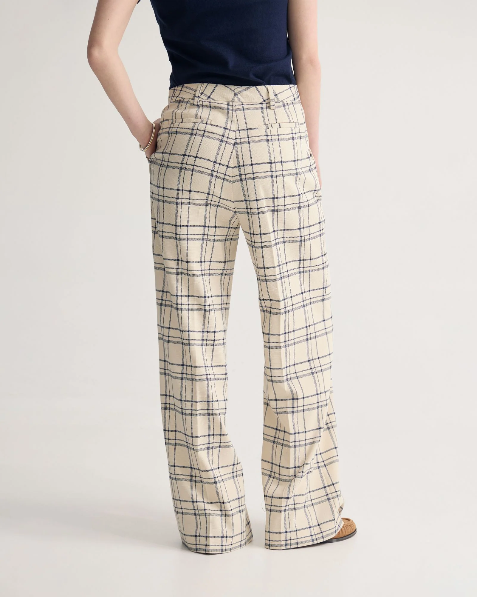 Lauren Check Suit Pant - Image 4