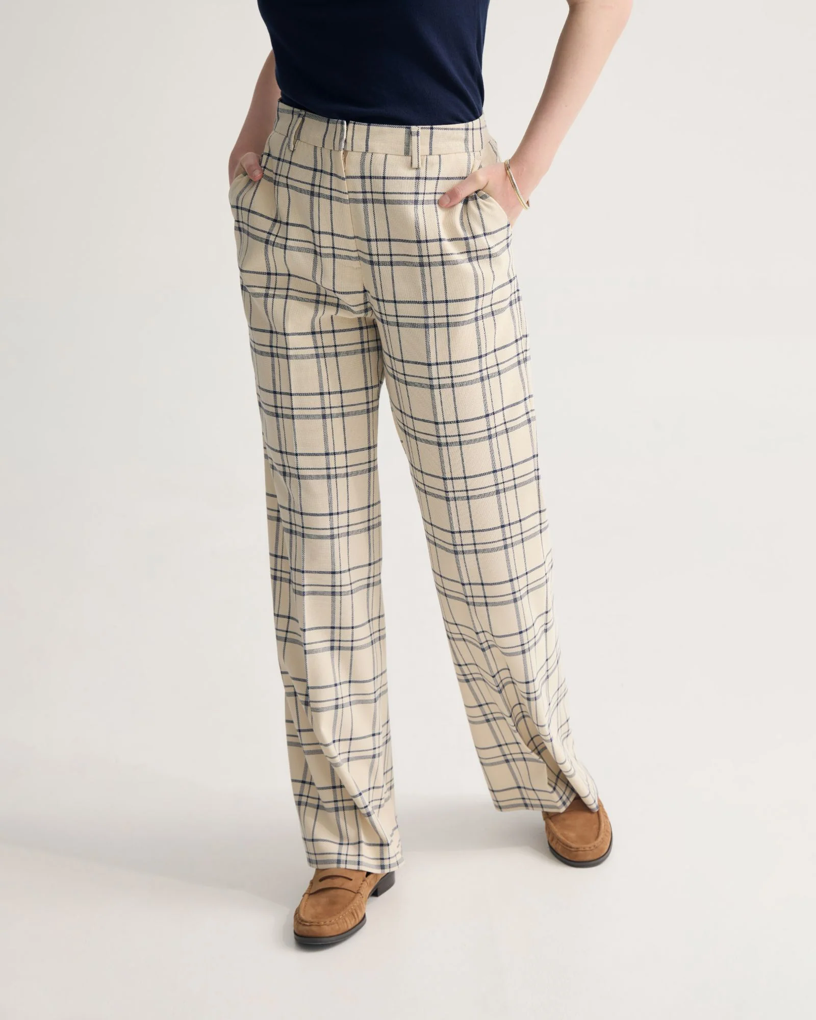 Lauren Check Suit Pant - Image 5