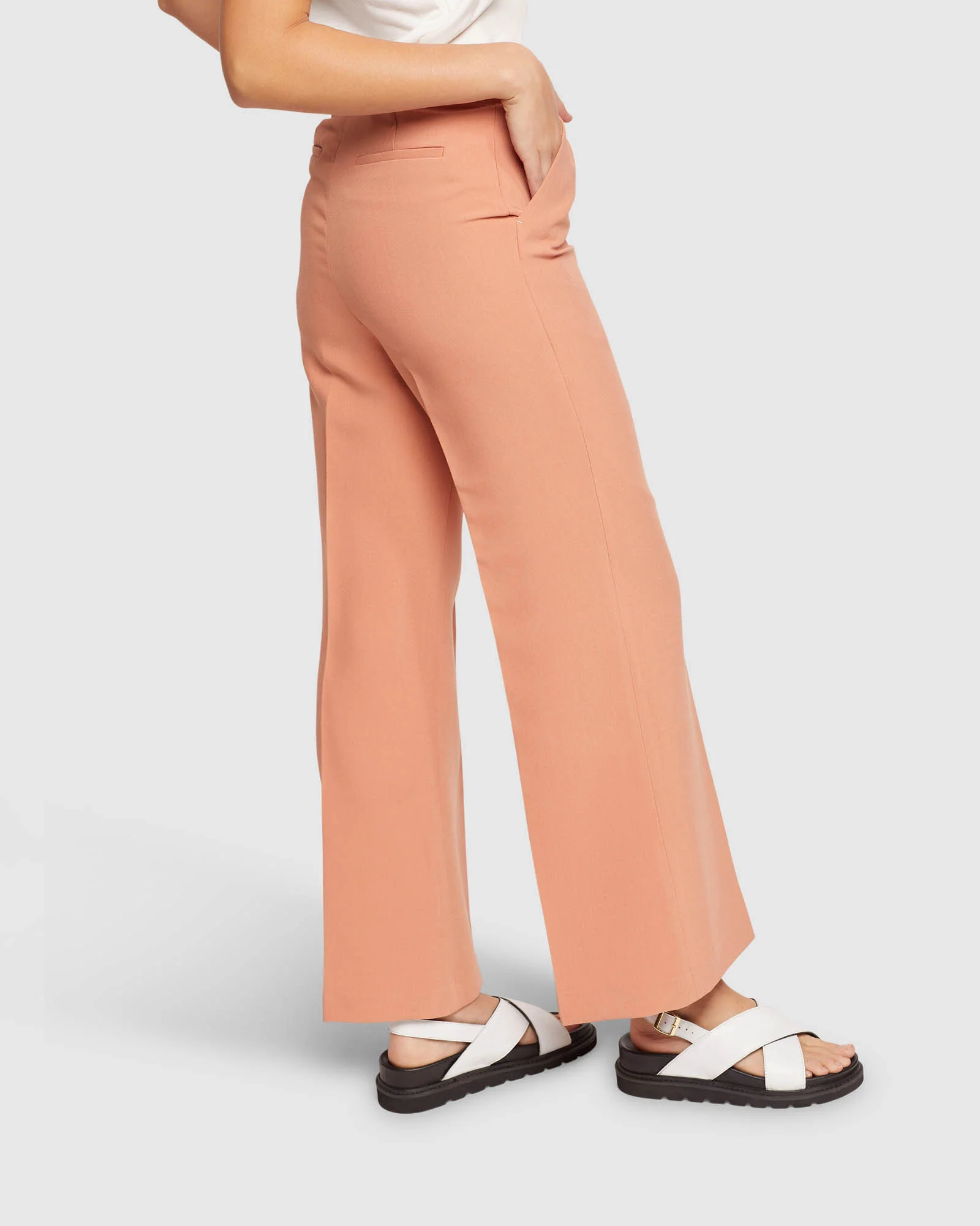 Lauren Eco Wide Leg Suit Pants - Image 4