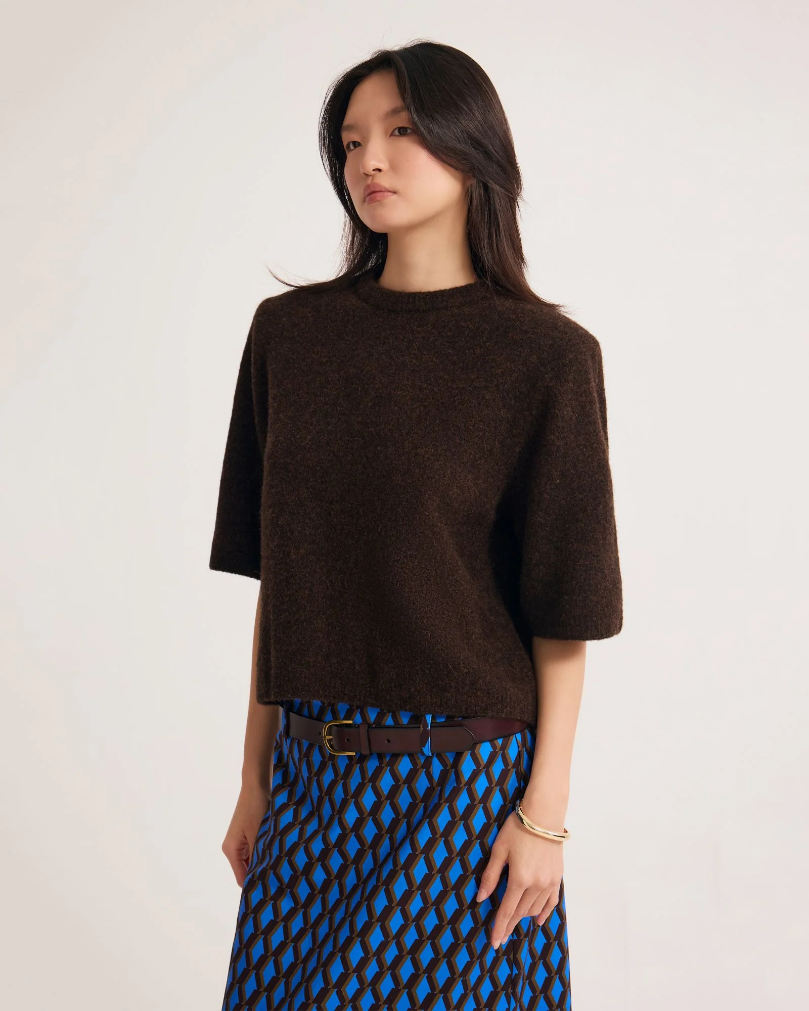 Leeta Wool Knitted T Shirt - Image 4