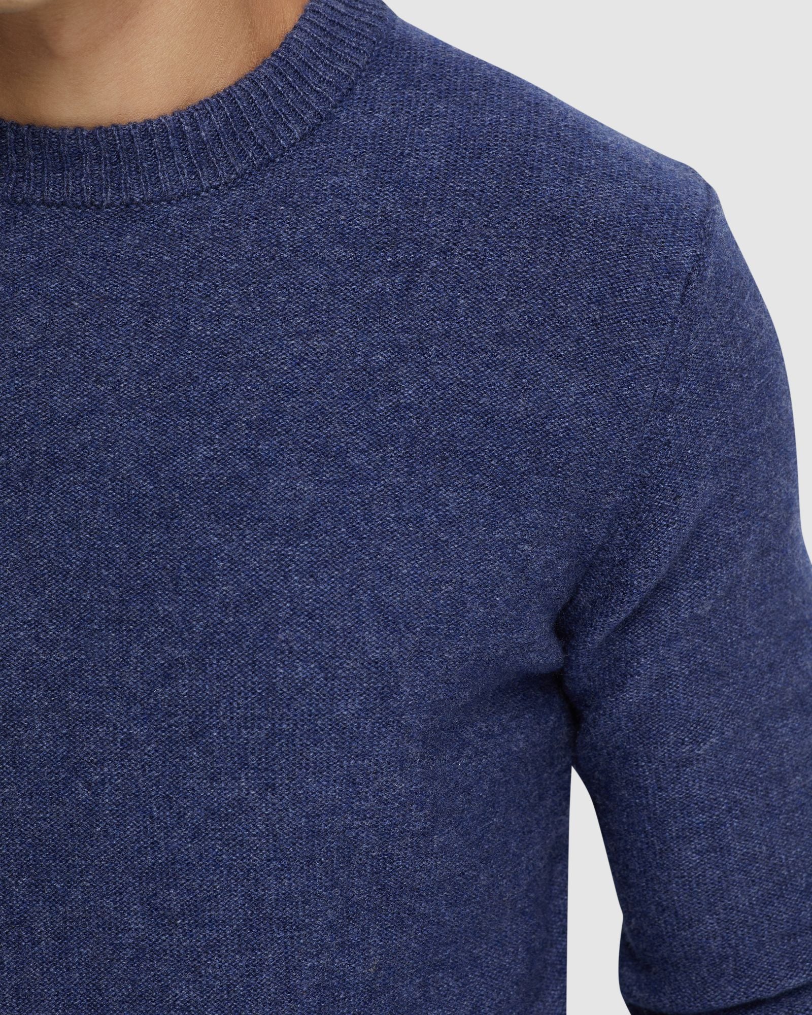 Leon Crew Neck Wool Rich Knit - Image 12