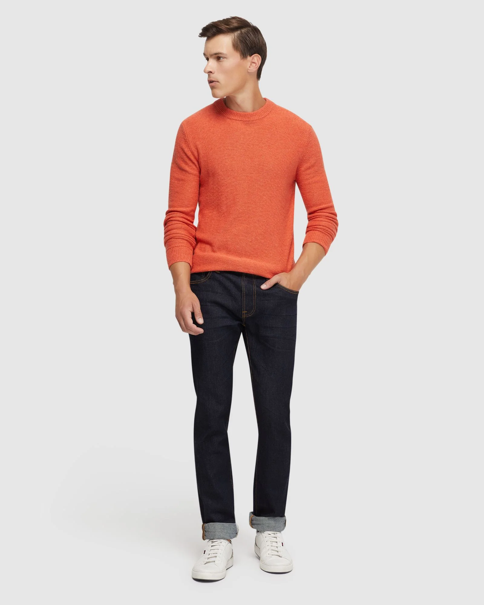 Leon Crew Neck Wool Rich Knit - Image 13