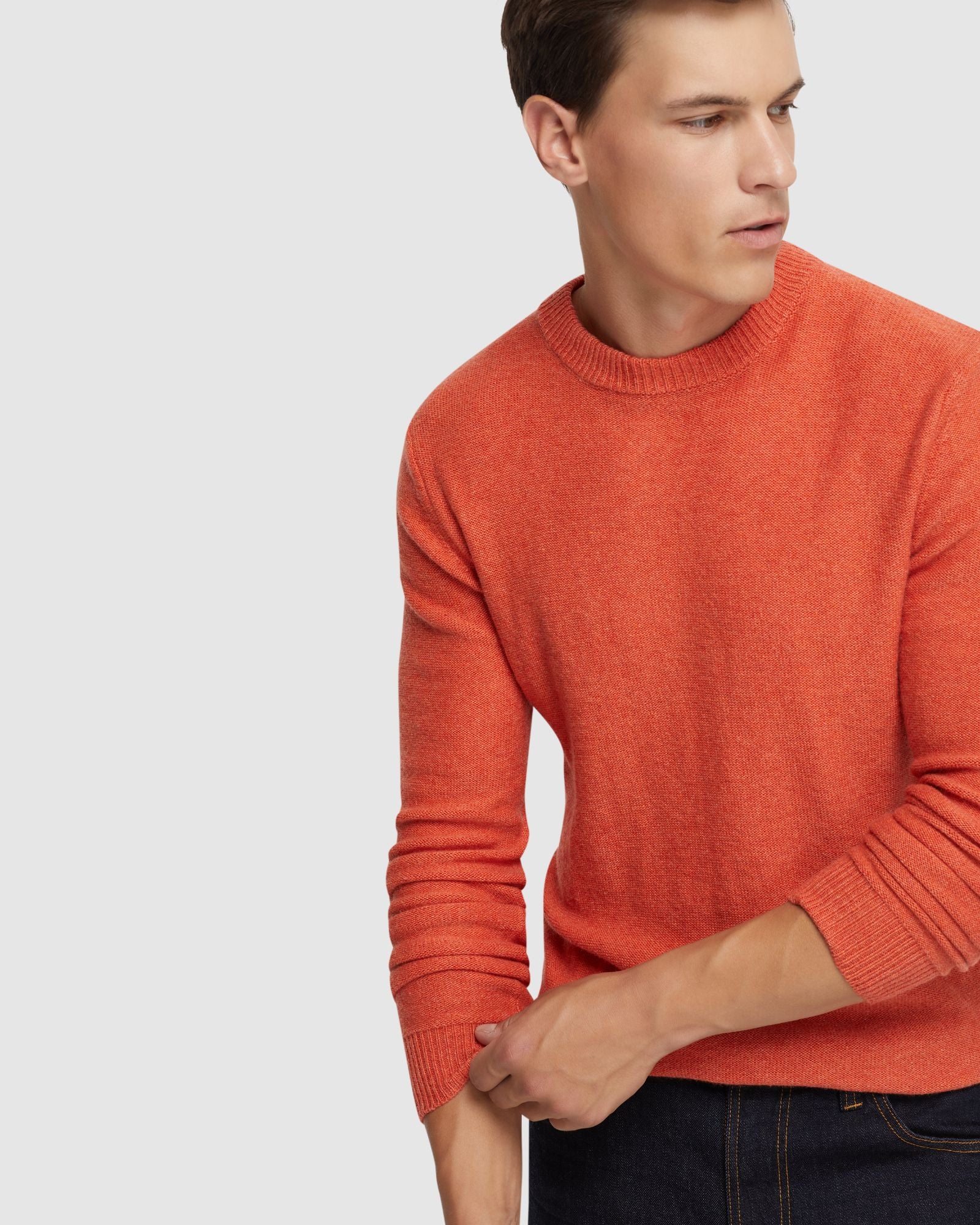 Leon Crew Neck Wool Rich Knit - Image 16