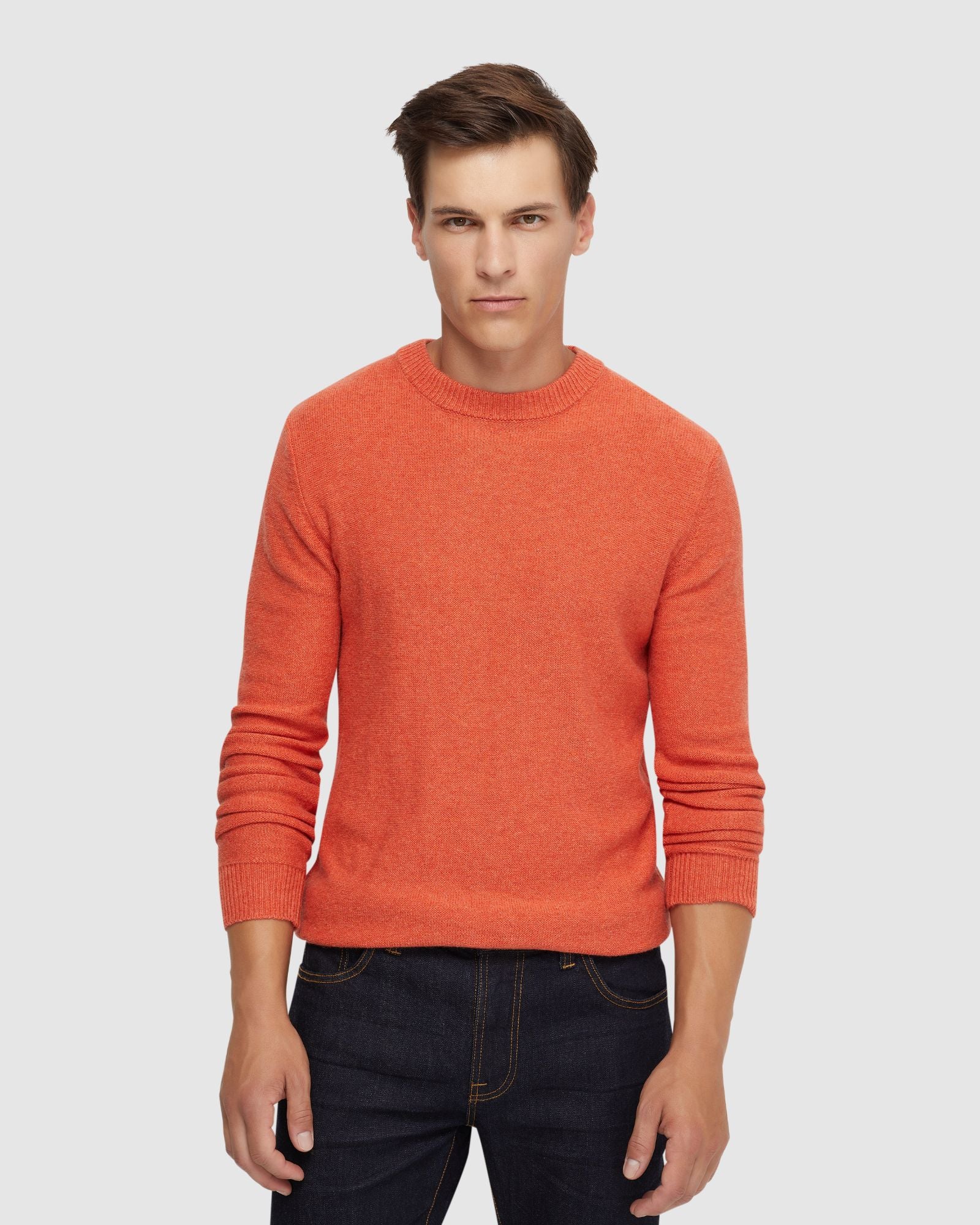 Leon Crew Neck Wool Rich Knit - Image 17