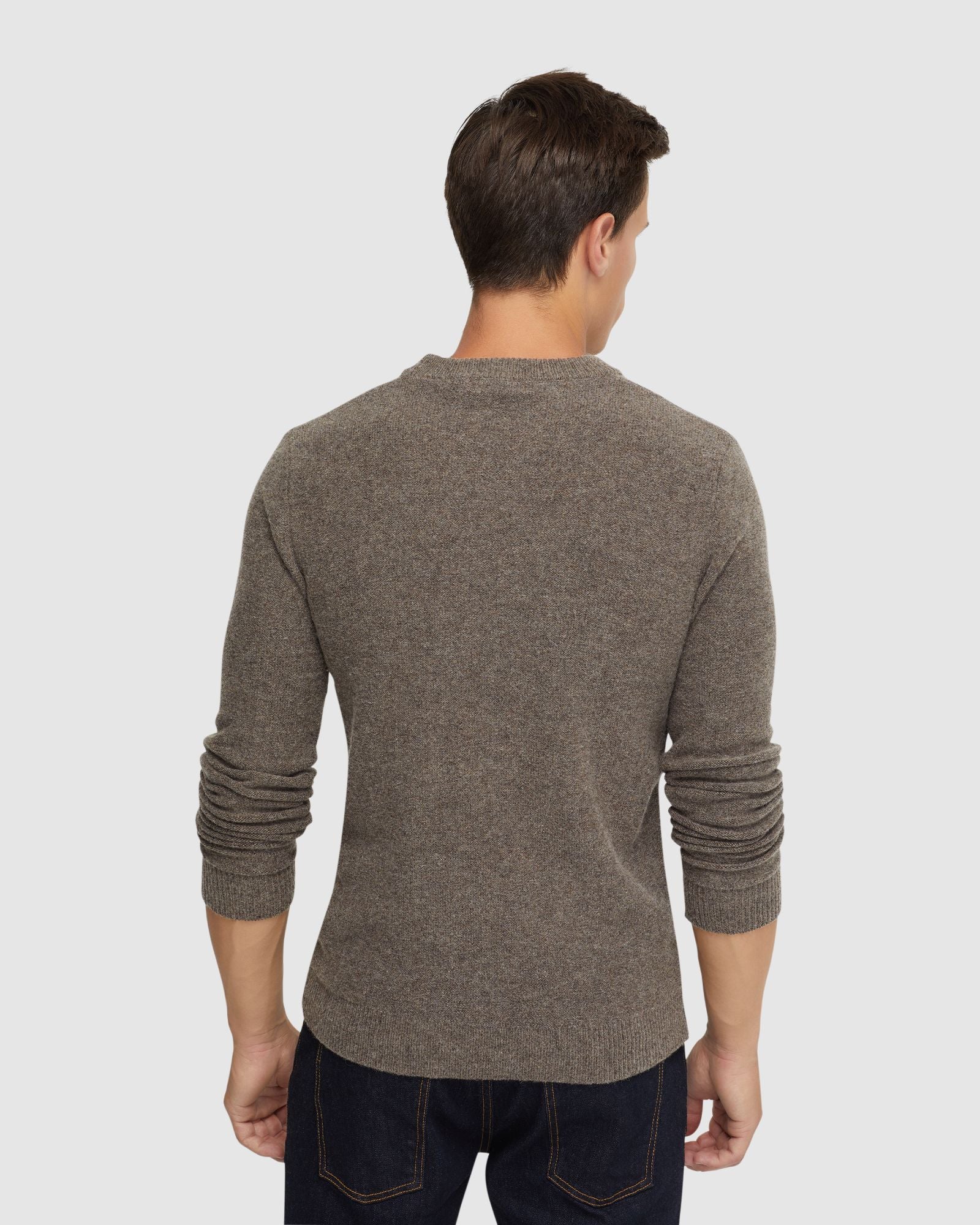 Leon Crew Neck Wool Rich Knit - Image 21