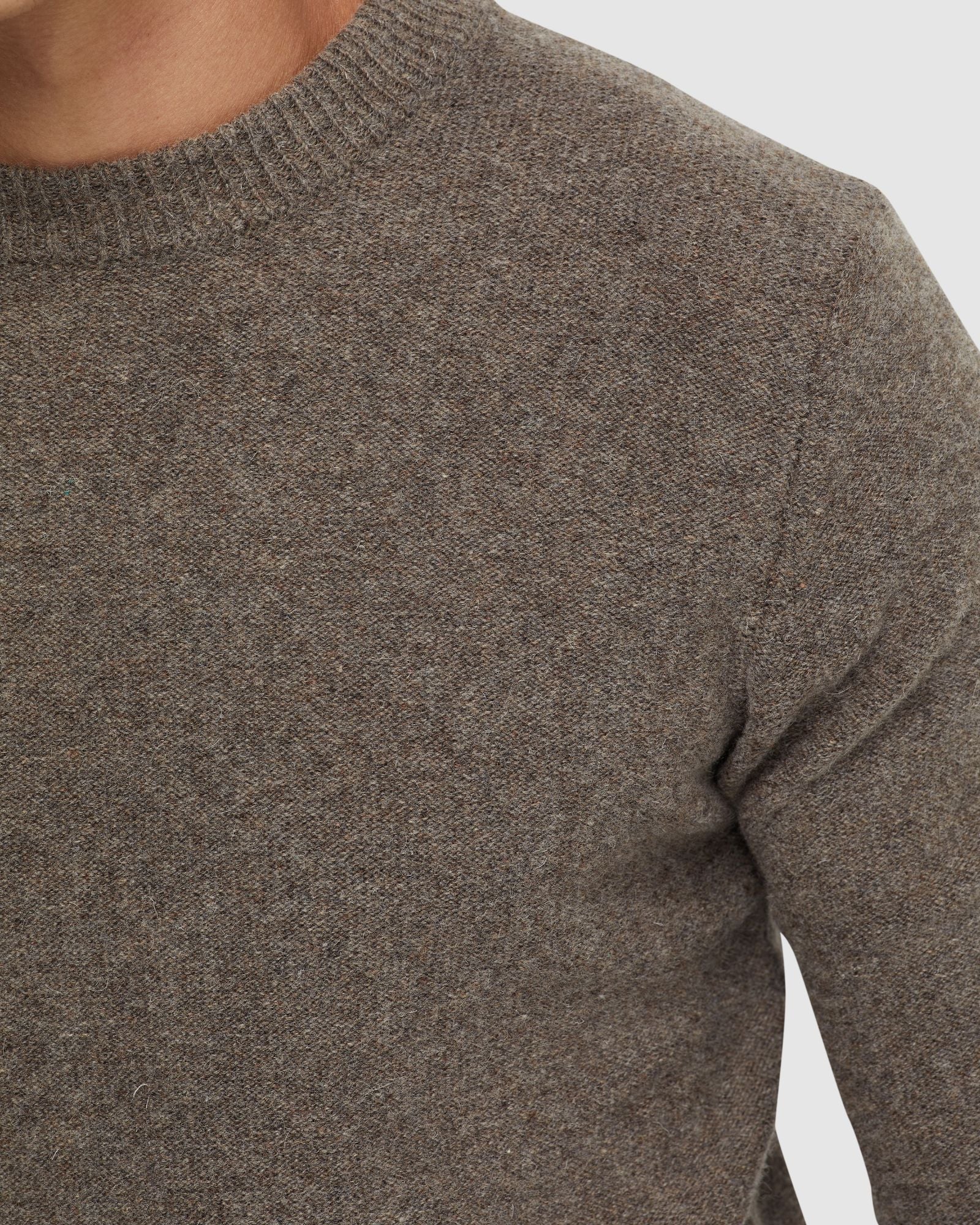 Leon Crew Neck Wool Rich Knit - Image 24