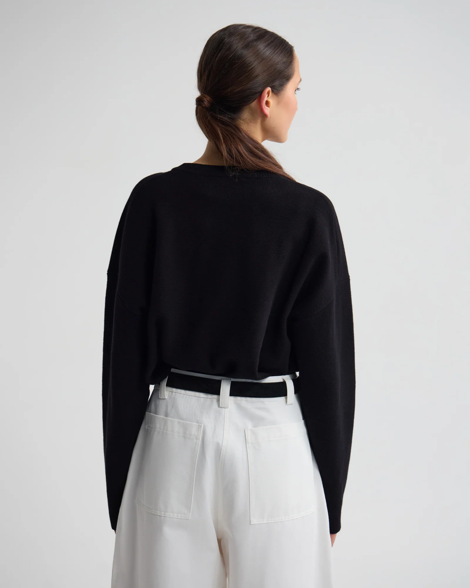 Lexie Cotton Crew Neck Knit - Image 12
