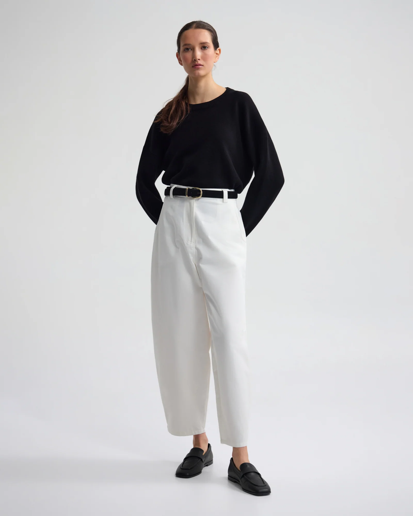 Lexie Cotton Crew Neck Knit - Image 13