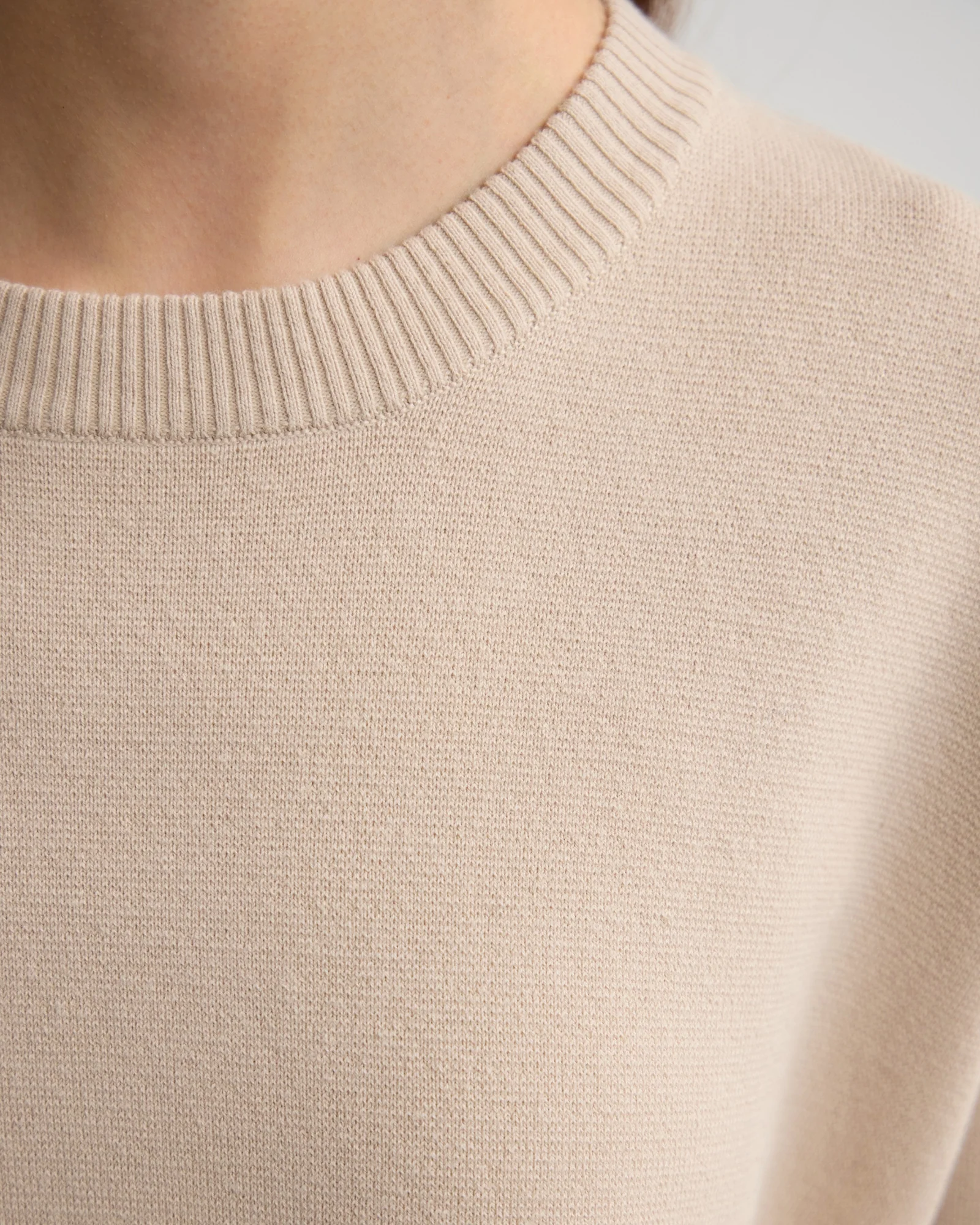 Lexie Cotton Crew Neck Knit - Image 7
