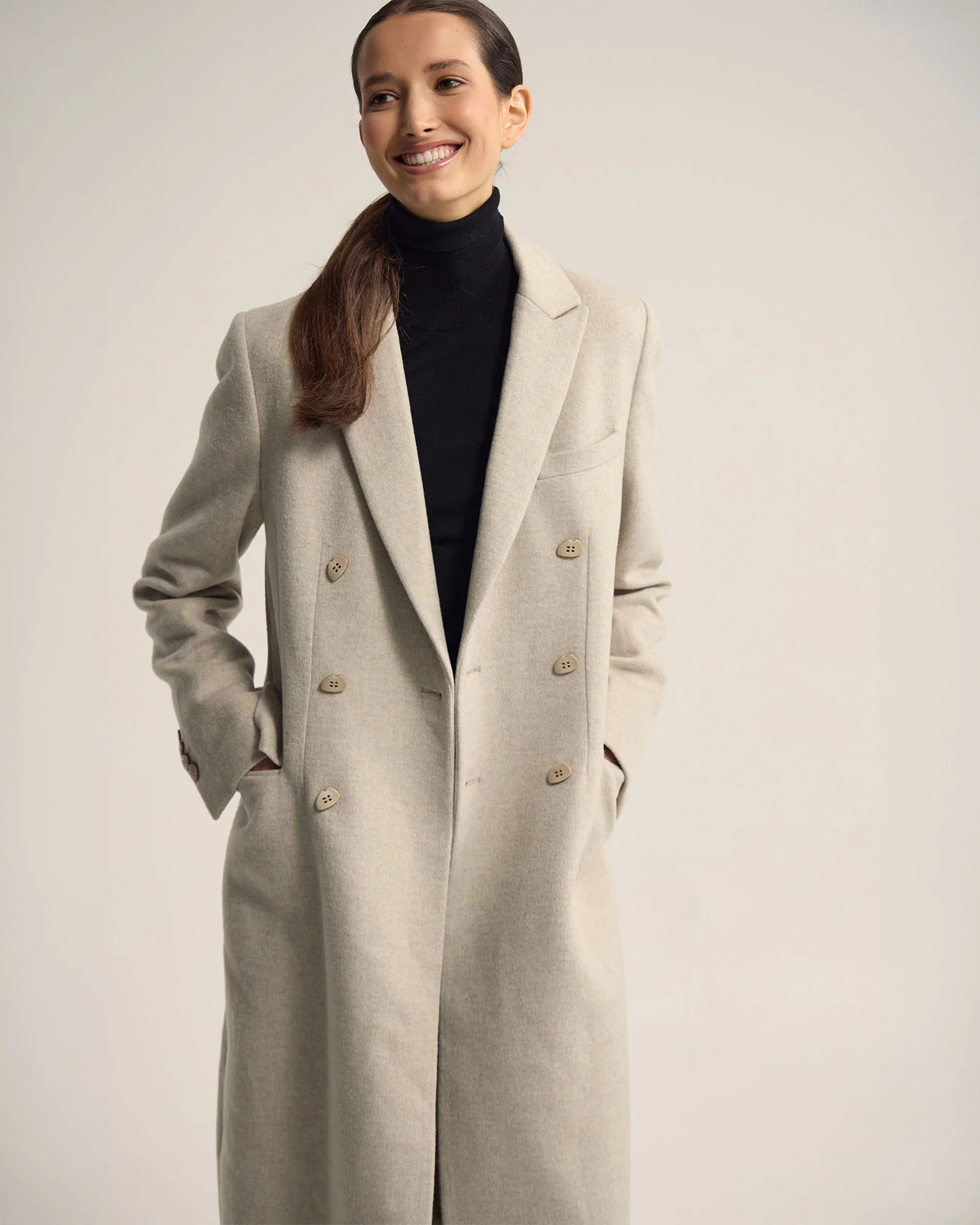 Lily Wool Blend Coat - Image 2