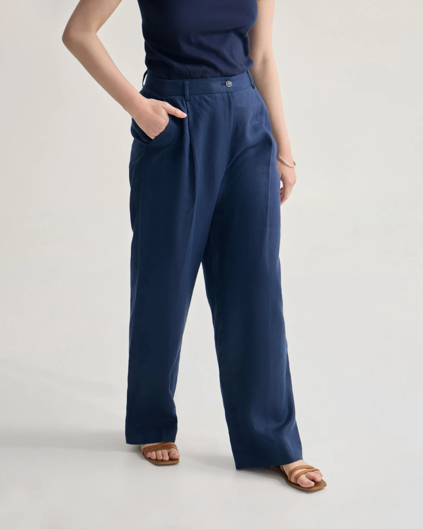 Billie Linen Pant - Image 4