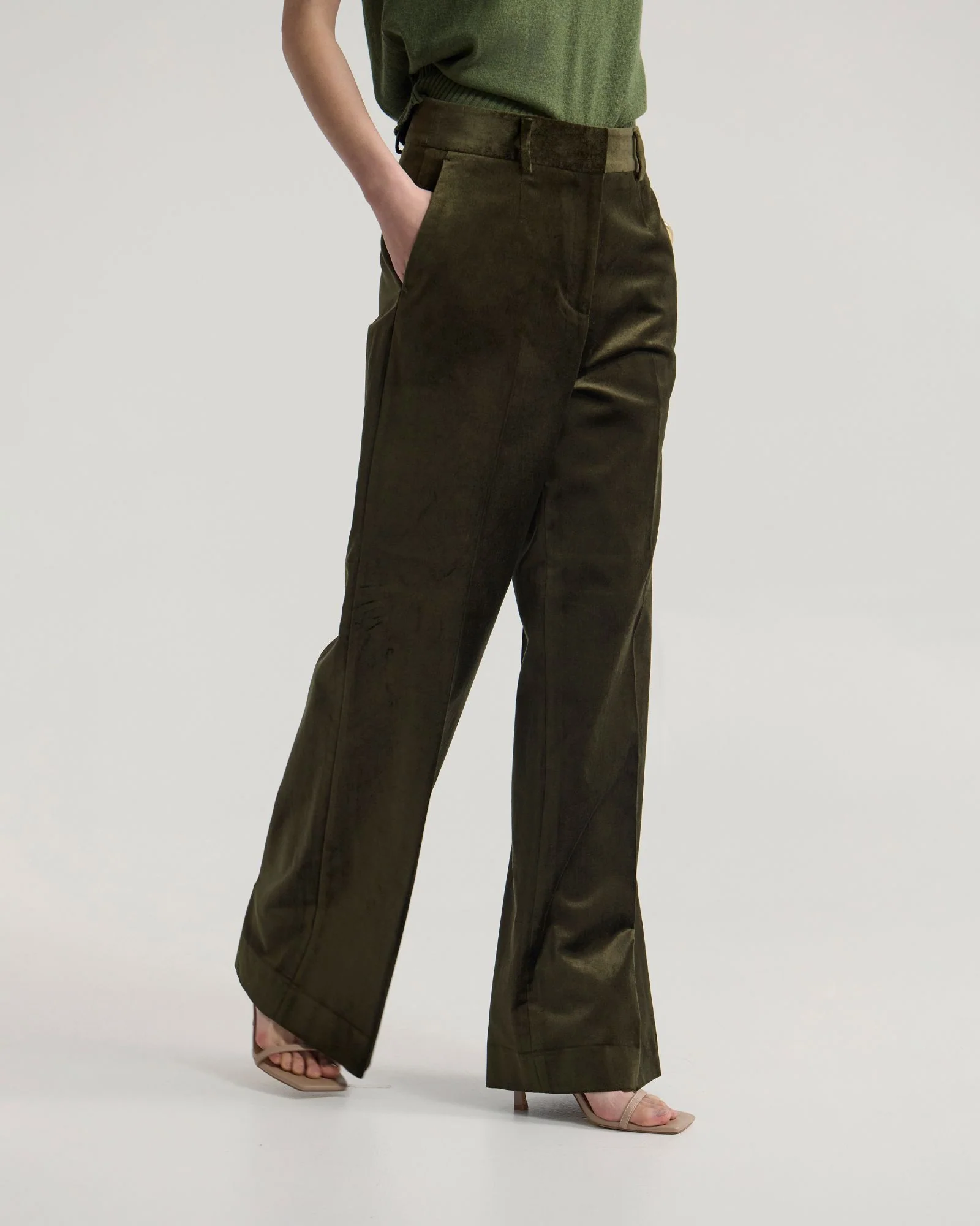 Lydia Velvet Pants - Image 3