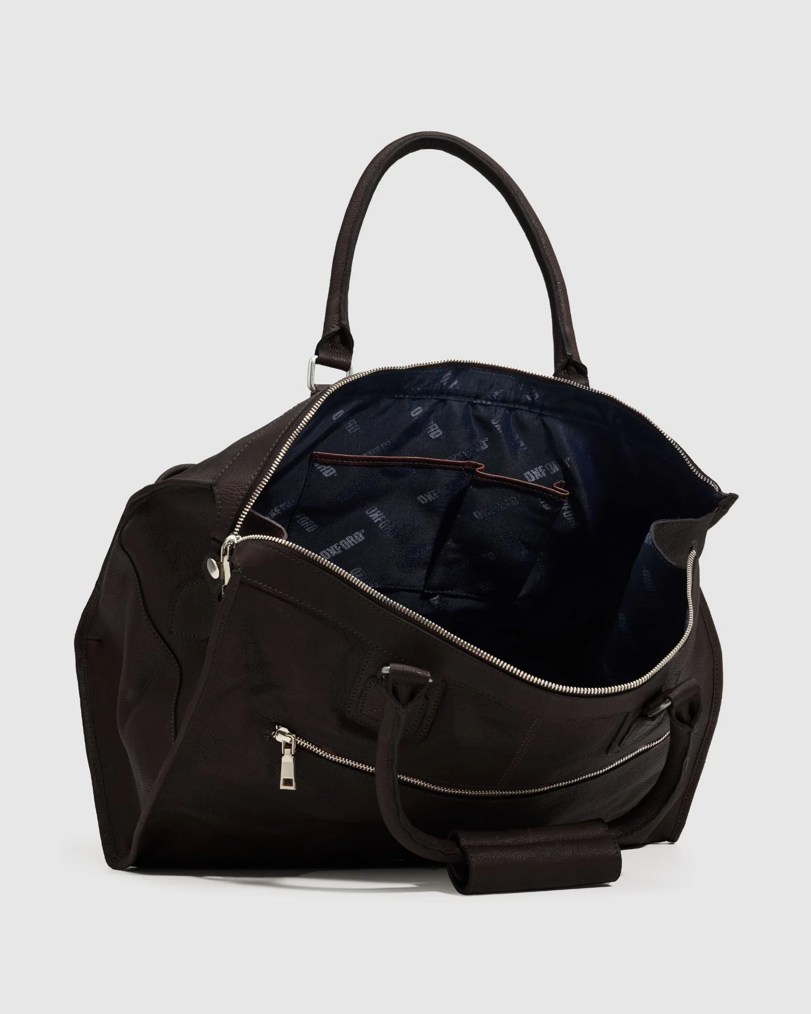 Magnus Leather Overnighter Bag - Image 5