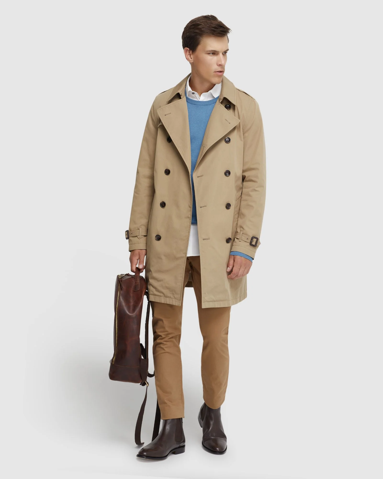 Marco Short Trench Coat