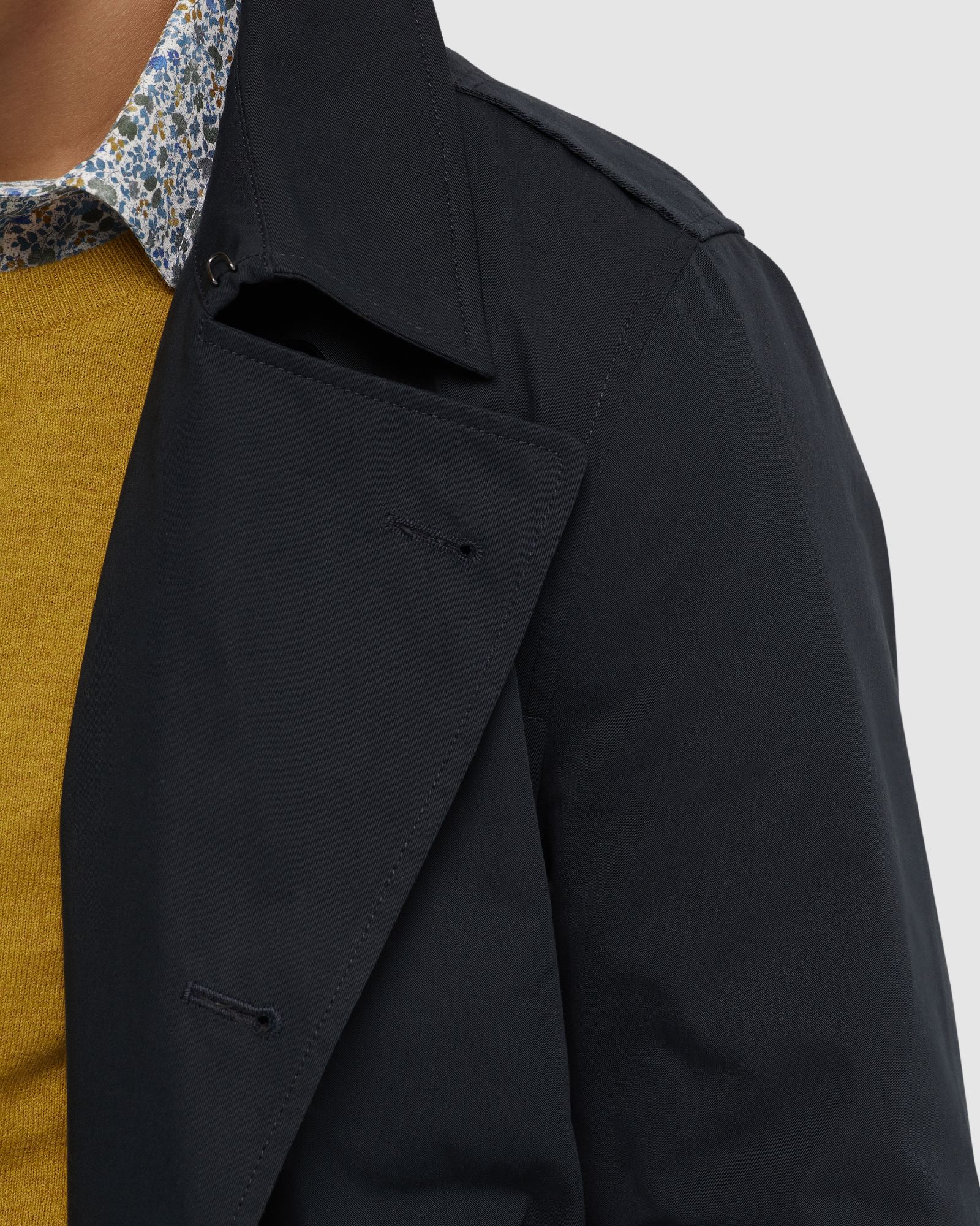 Marco Short Trench Coat - Image 13