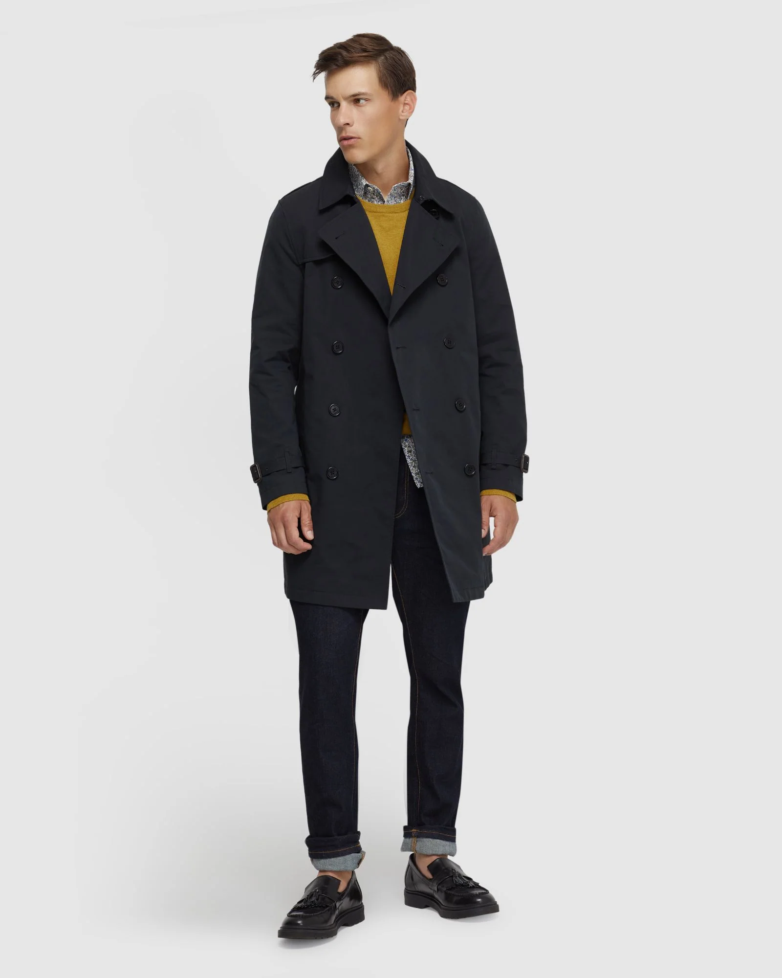 Marco Short Trench Coat - Image 14