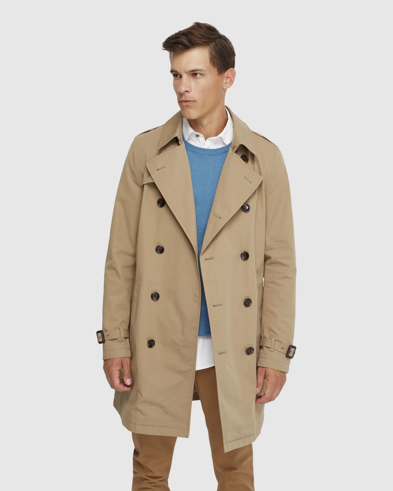 Marco Short Trench Coat - Image 5