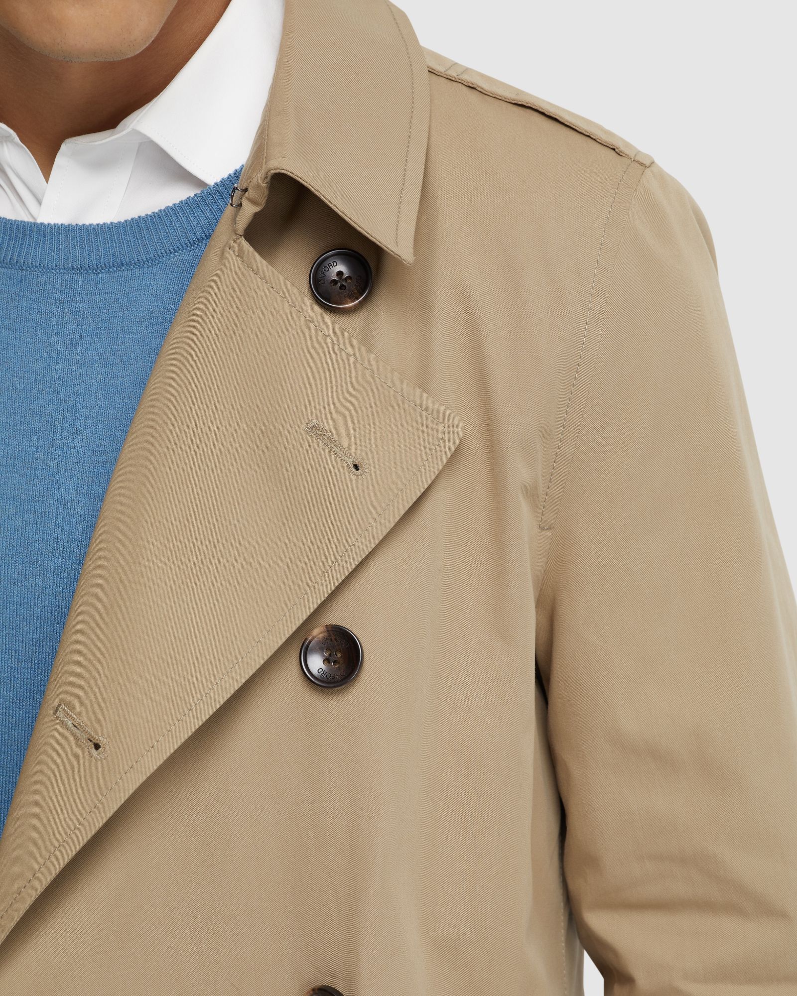 Marco Short Trench Coat - Image 6