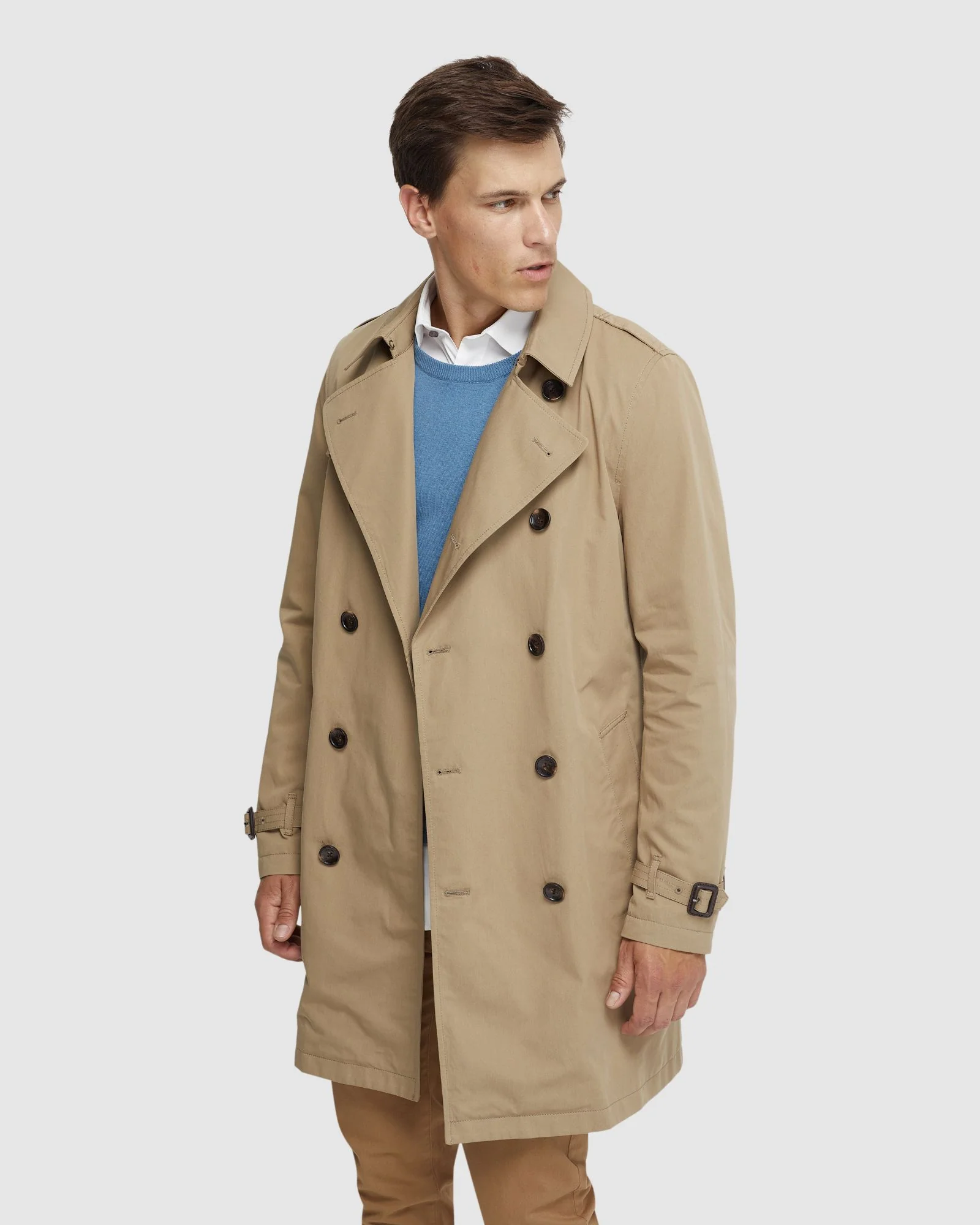Marco Short Trench Coat - Image 7
