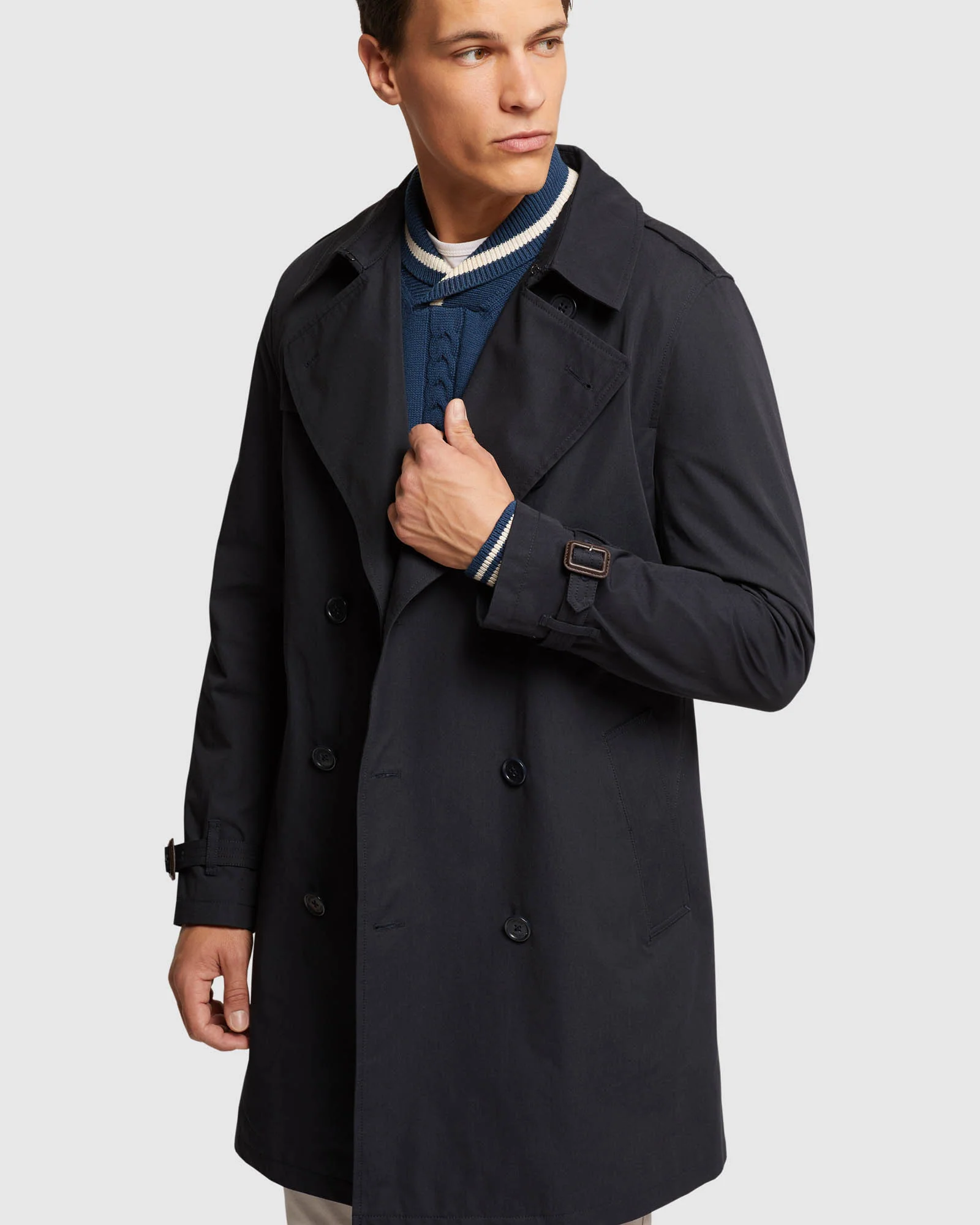 Marco Short Trench Coat - Image 4