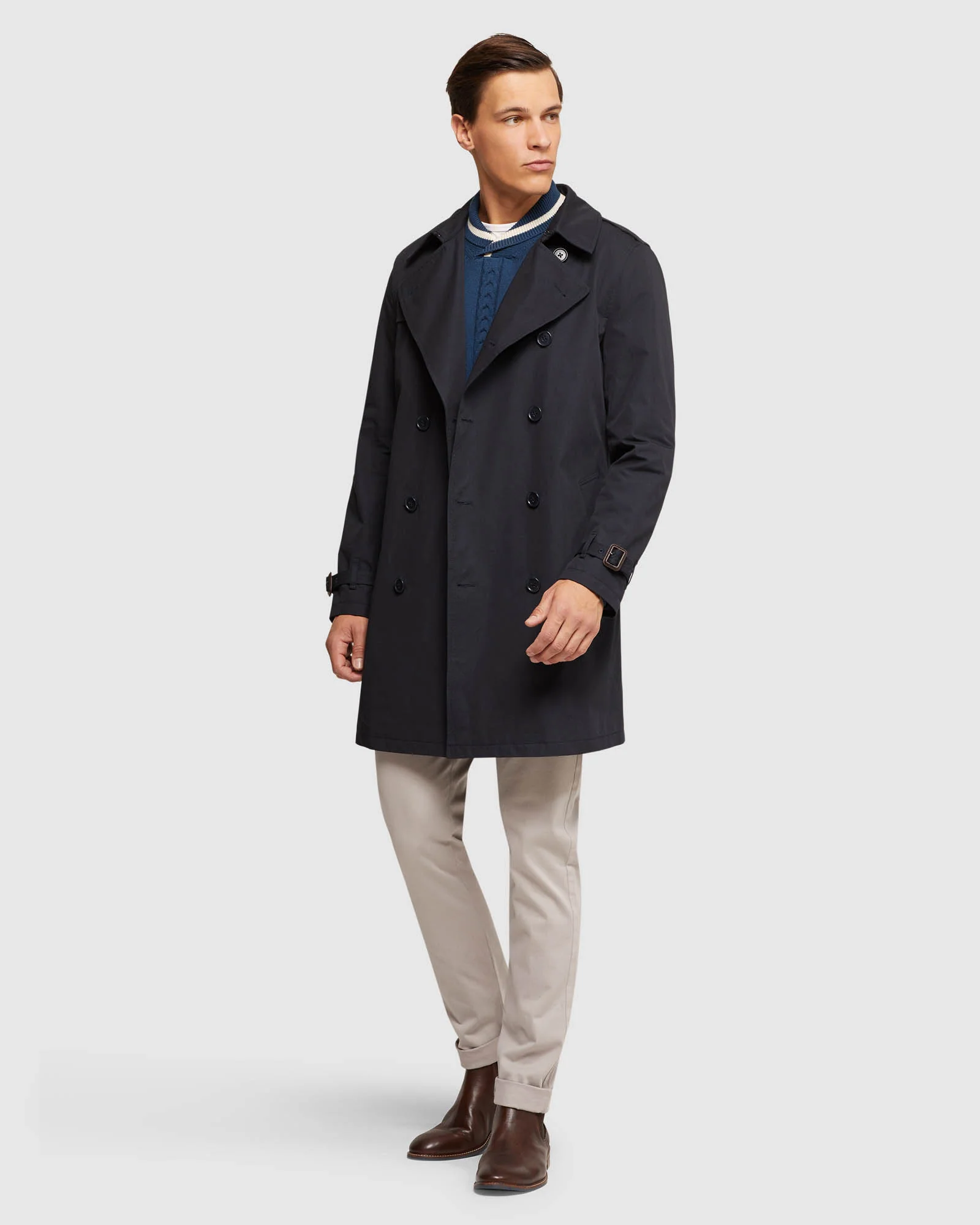 Marco Short Trench Coat - Image 5