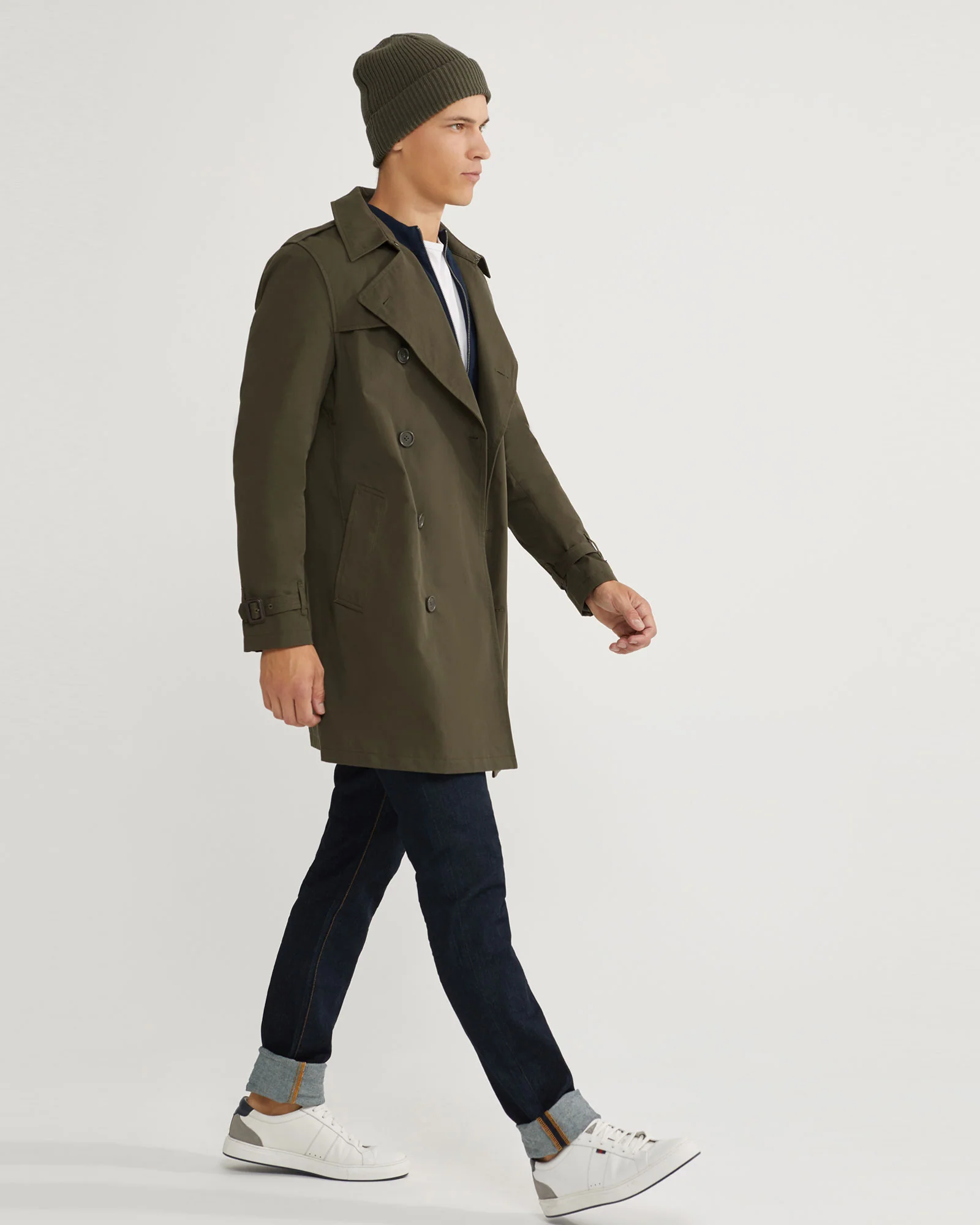 Marco Short Trench Coat - Image 7