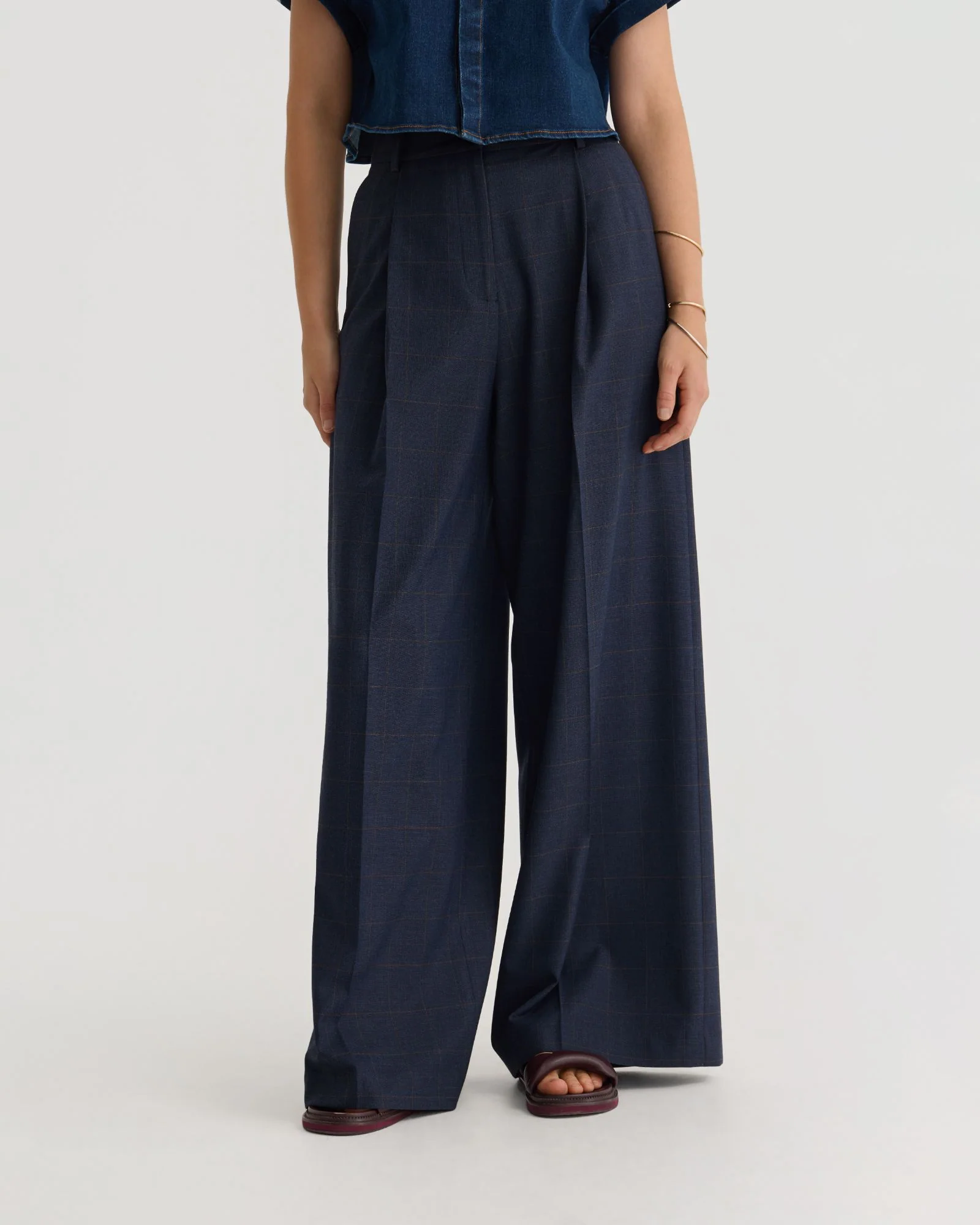 Margot Checked Pants