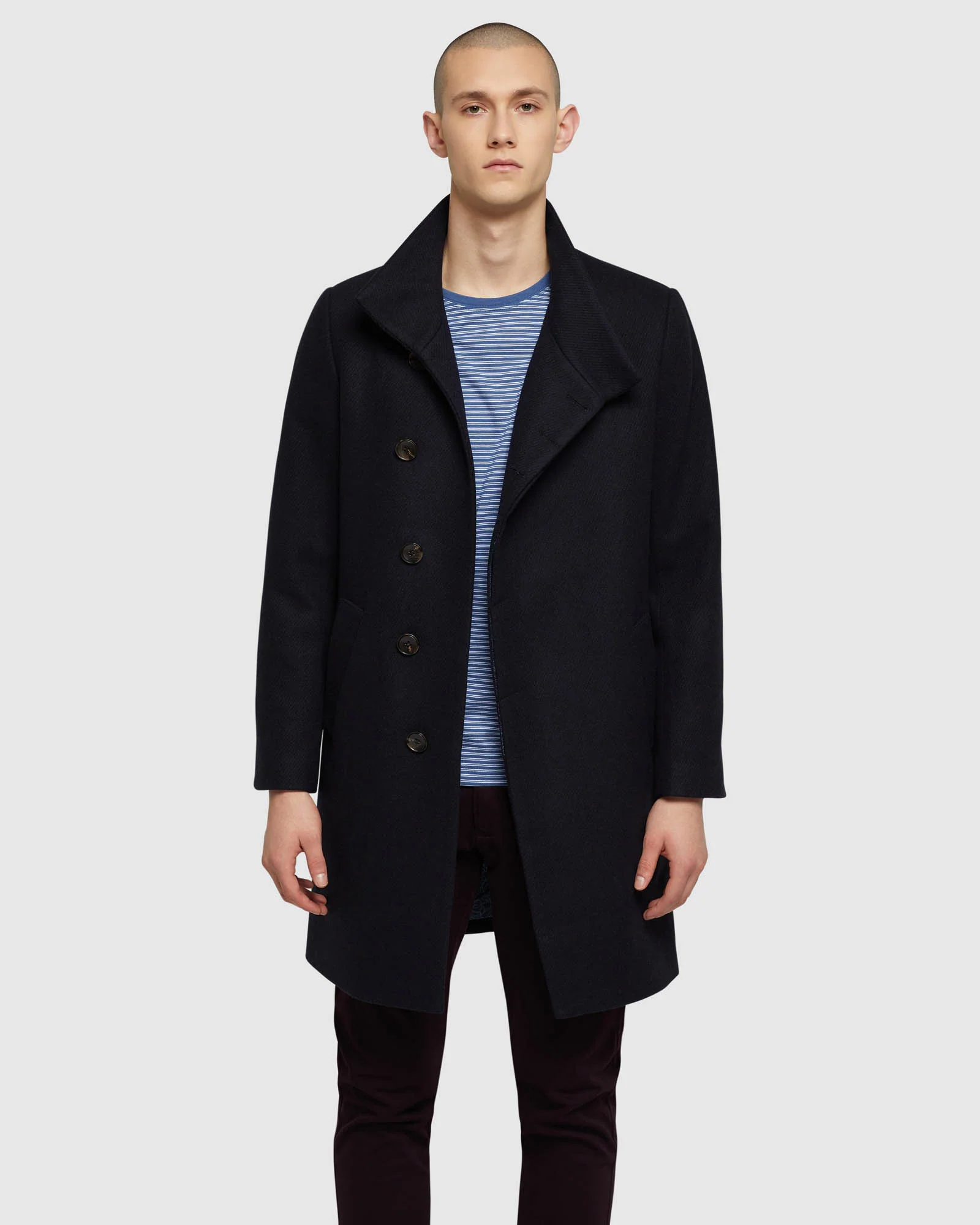 Marty Twill Overcoat - Image 6