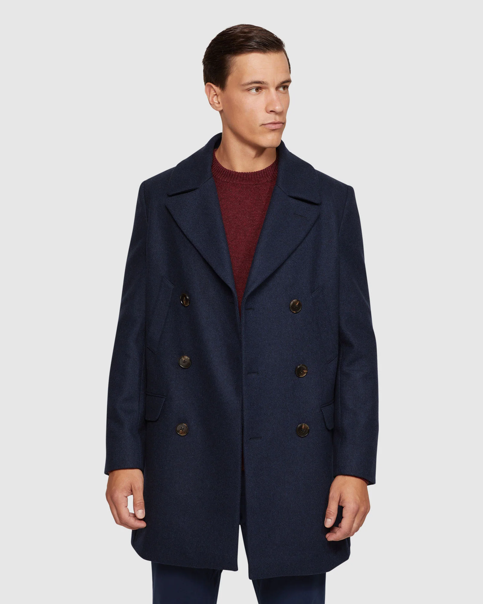 Mason Wool Rich Overcoat - Image 5