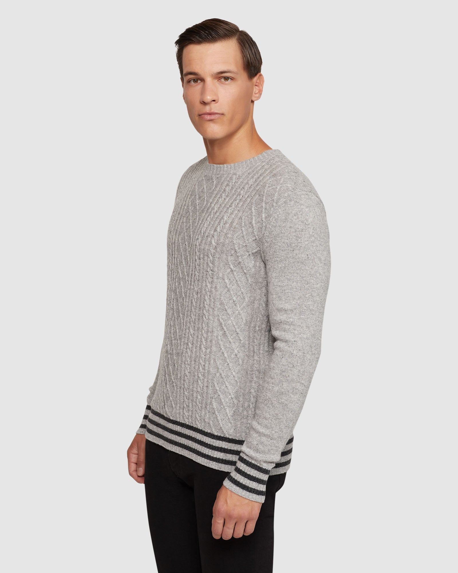 Matteo Cable Knit Pullover - Image 8