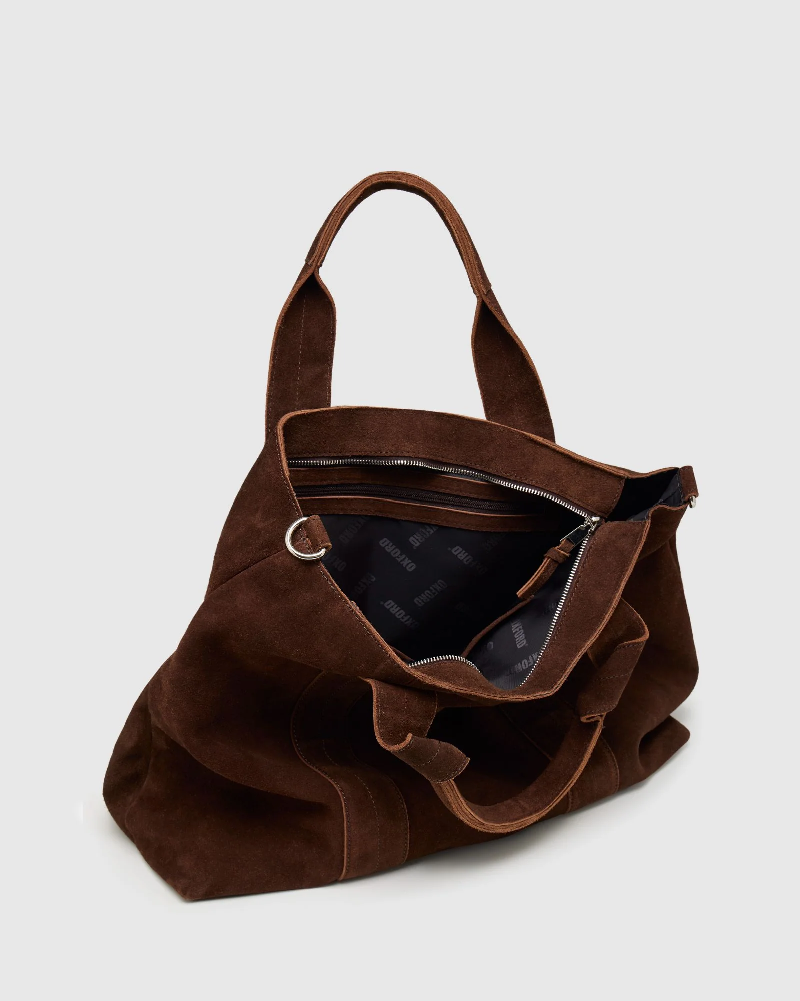 Miles Suede Unisex Tote Bag - Image 5