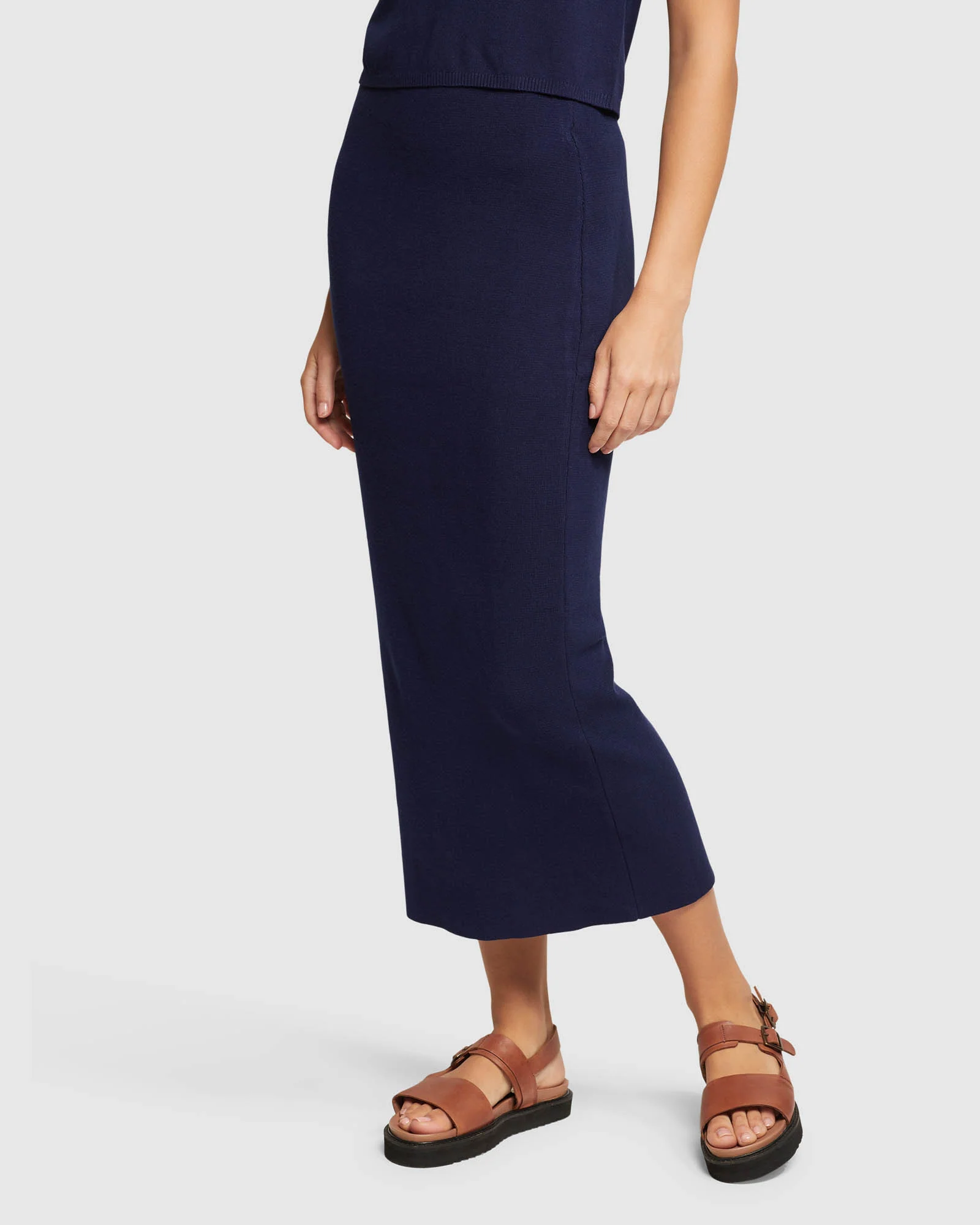 Millie Knitted Tube Skirt - Image 2