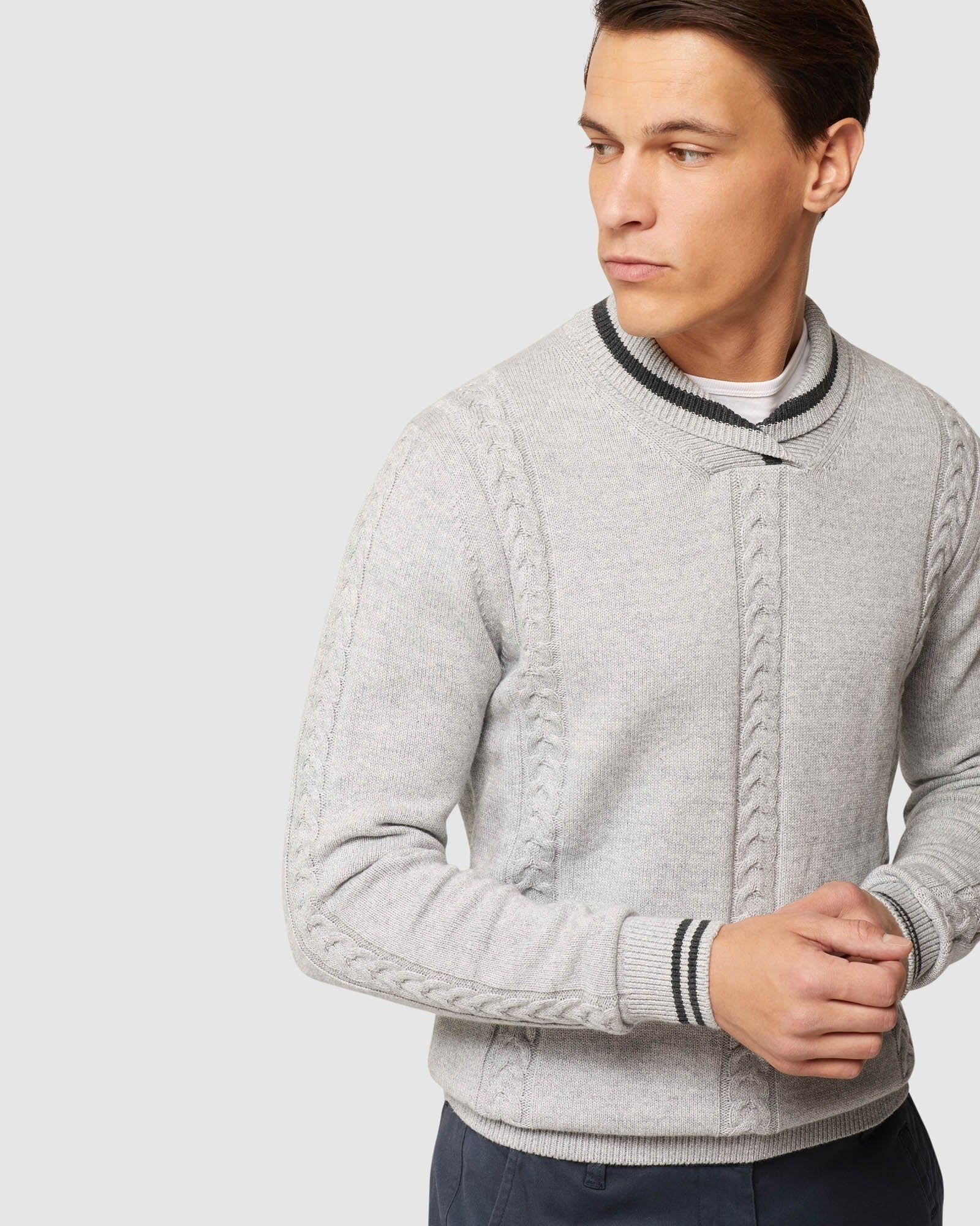 Milo Collared Knit Pullover - Image 10