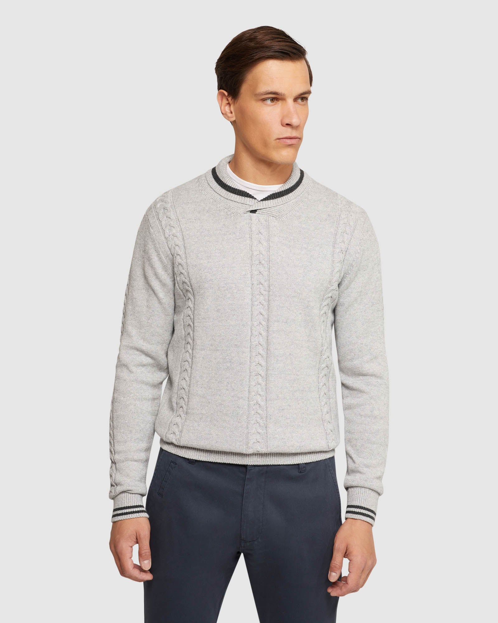 Milo Collared Knit Pullover - Image 11