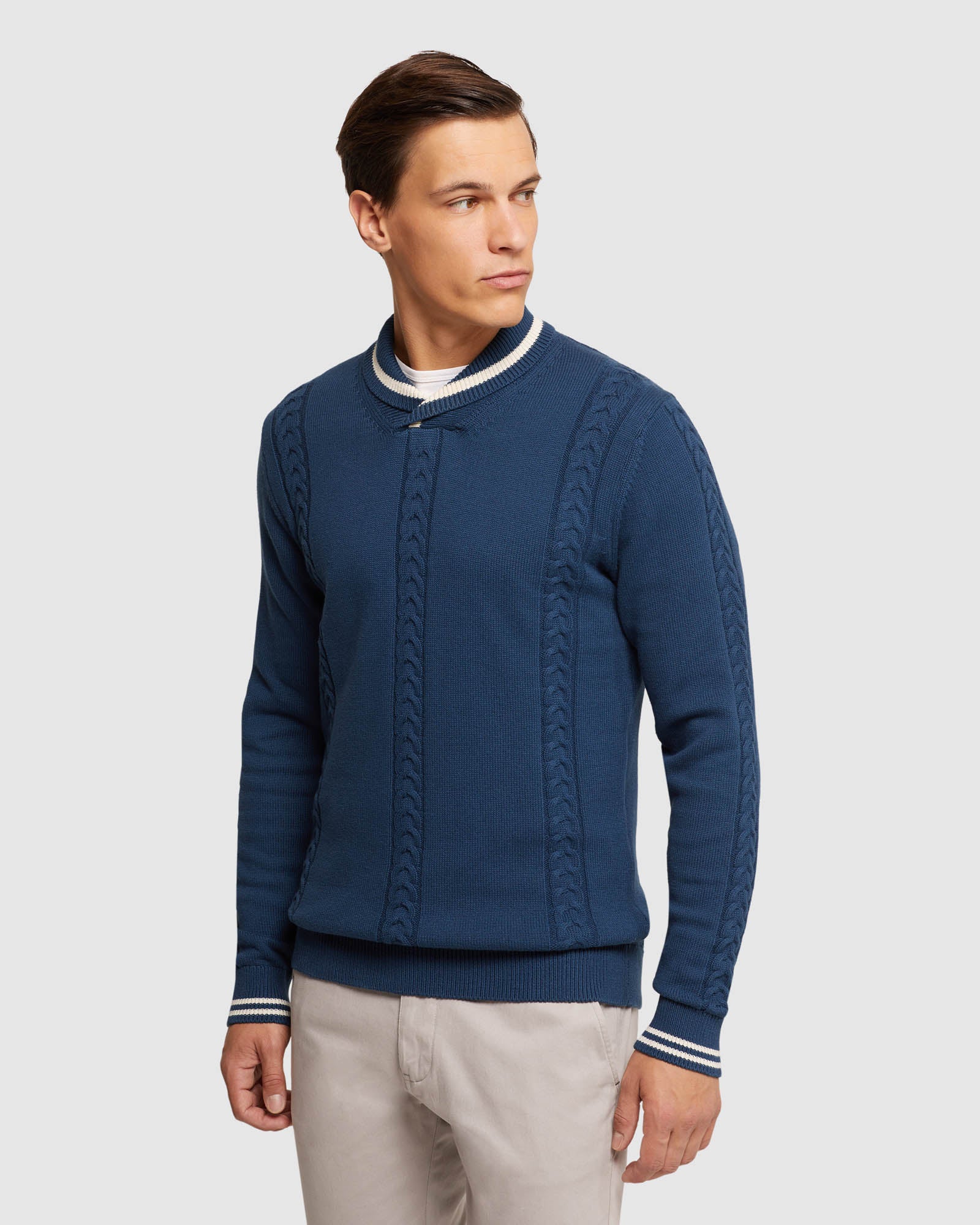 Milo Collared Knit Pullover - Image 2