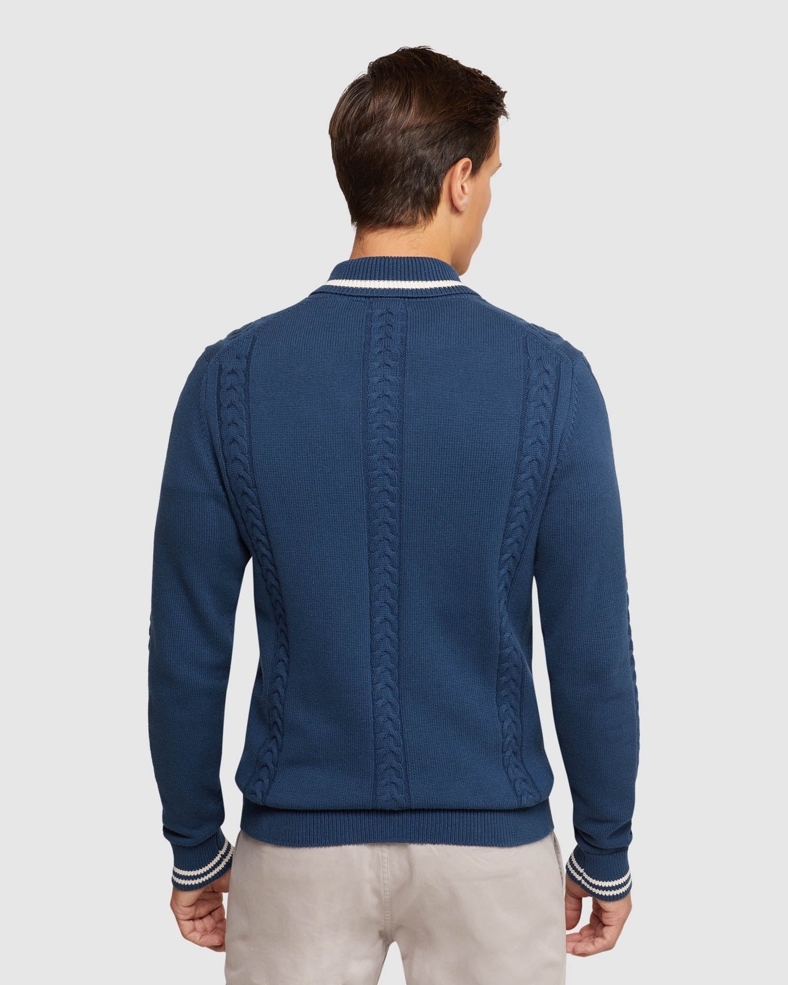 Milo Collared Knit Pullover - Image 3