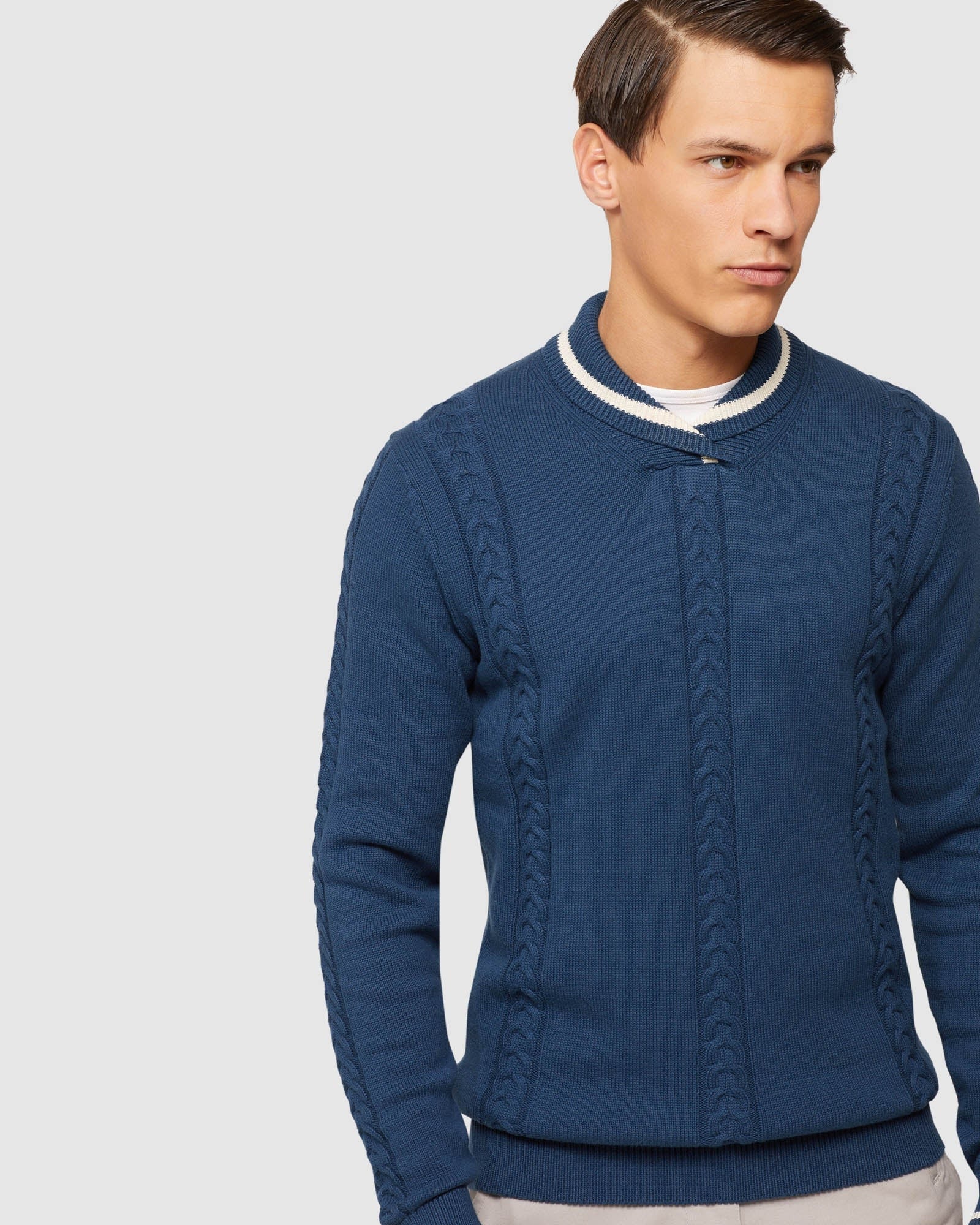 Milo Collared Knit Pullover - Image 4