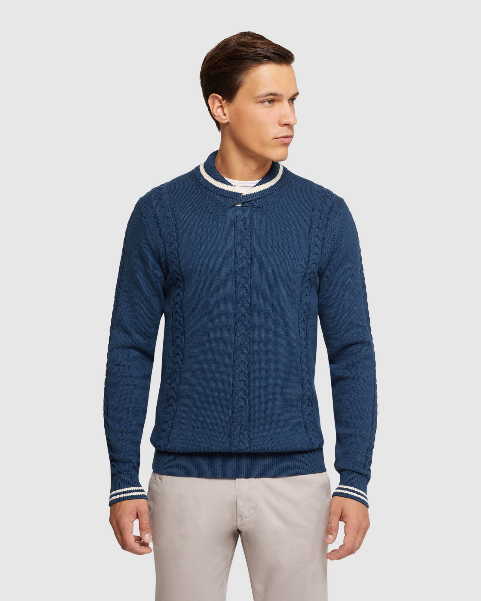Milo Collared Knit Pullover - Image 5