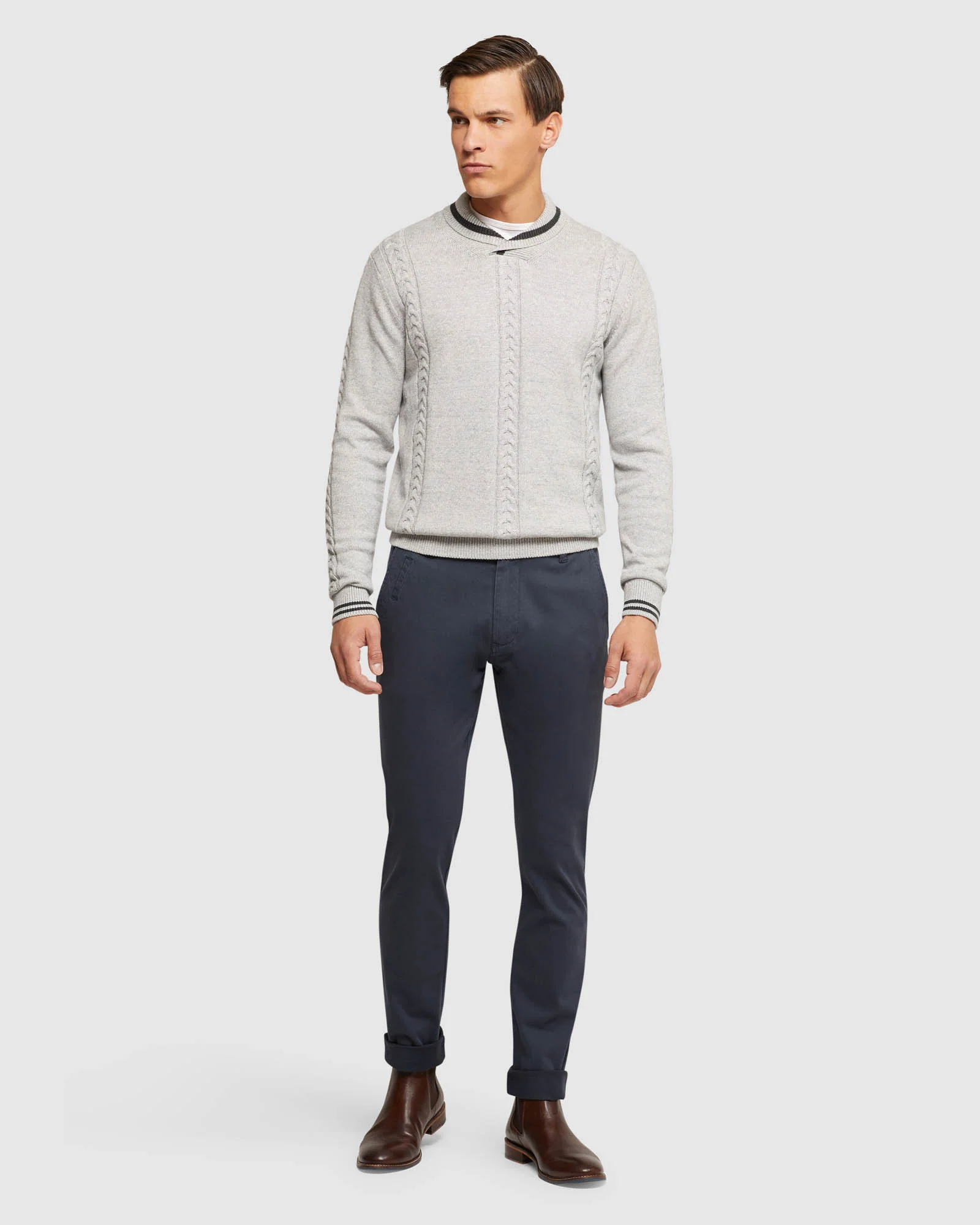 Milo Collared Knit Pullover - Image 7
