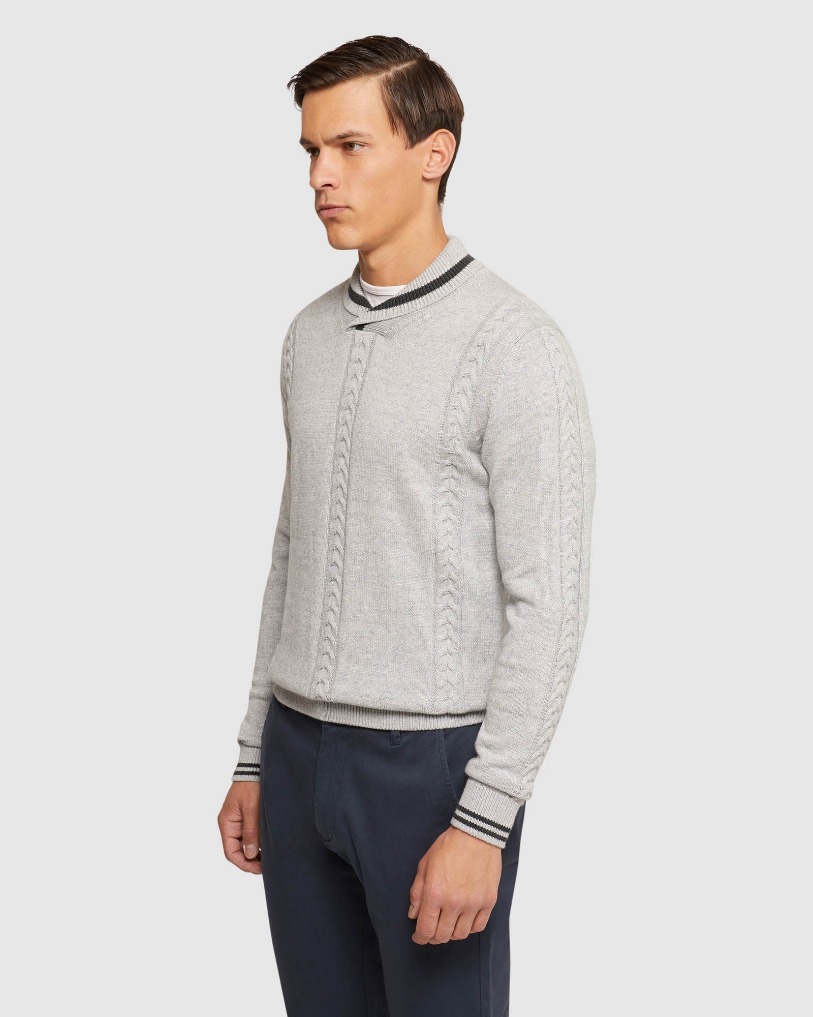 Milo Collared Knit Pullover - Image 8