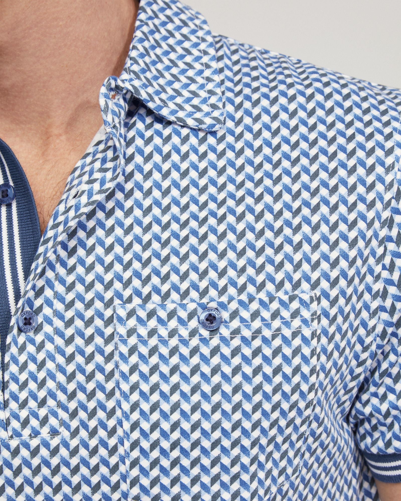 Milo Cotton Jersey Printed Polo - Image 6