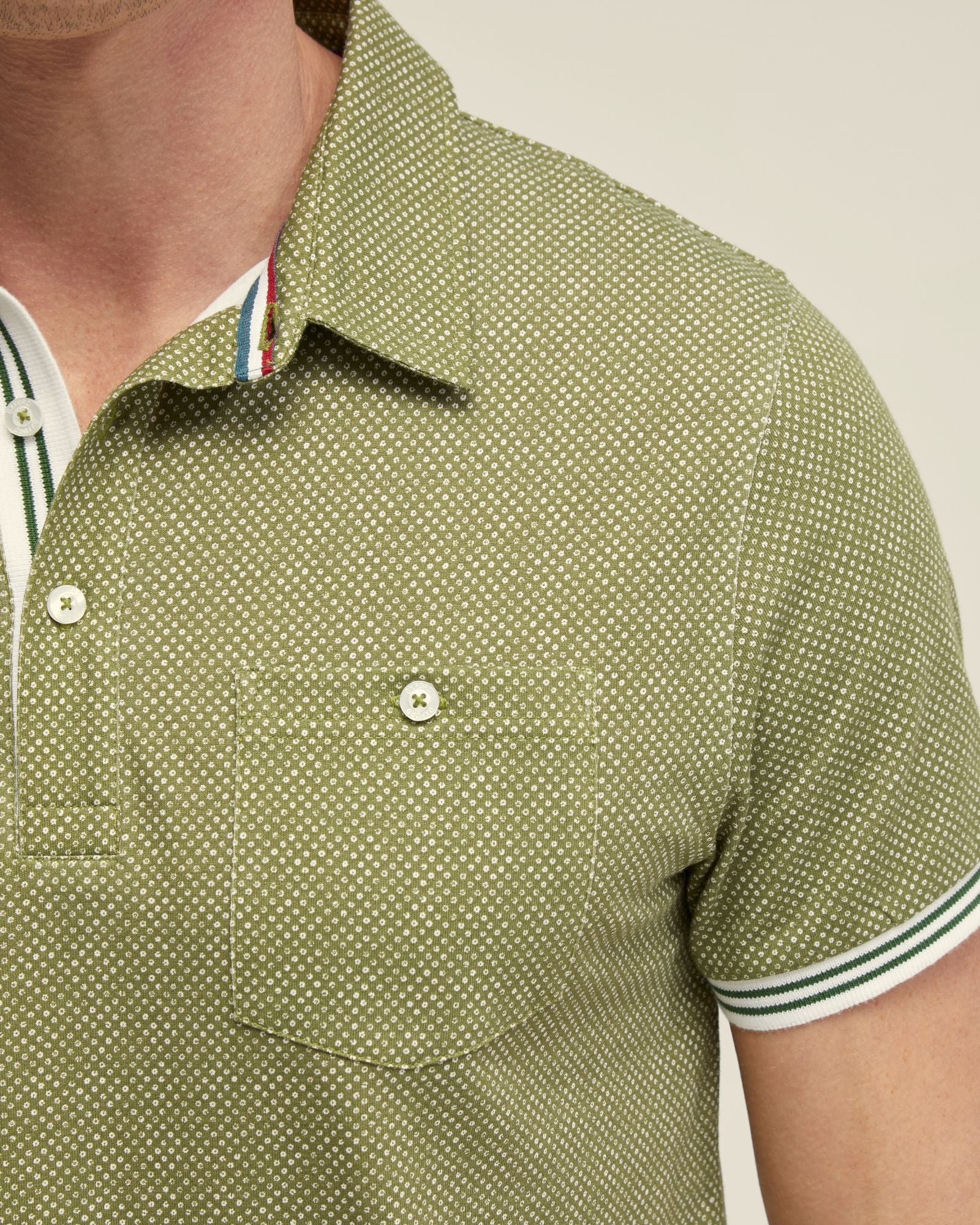 Milo Cotton Jersey Printed Polo - Image 12