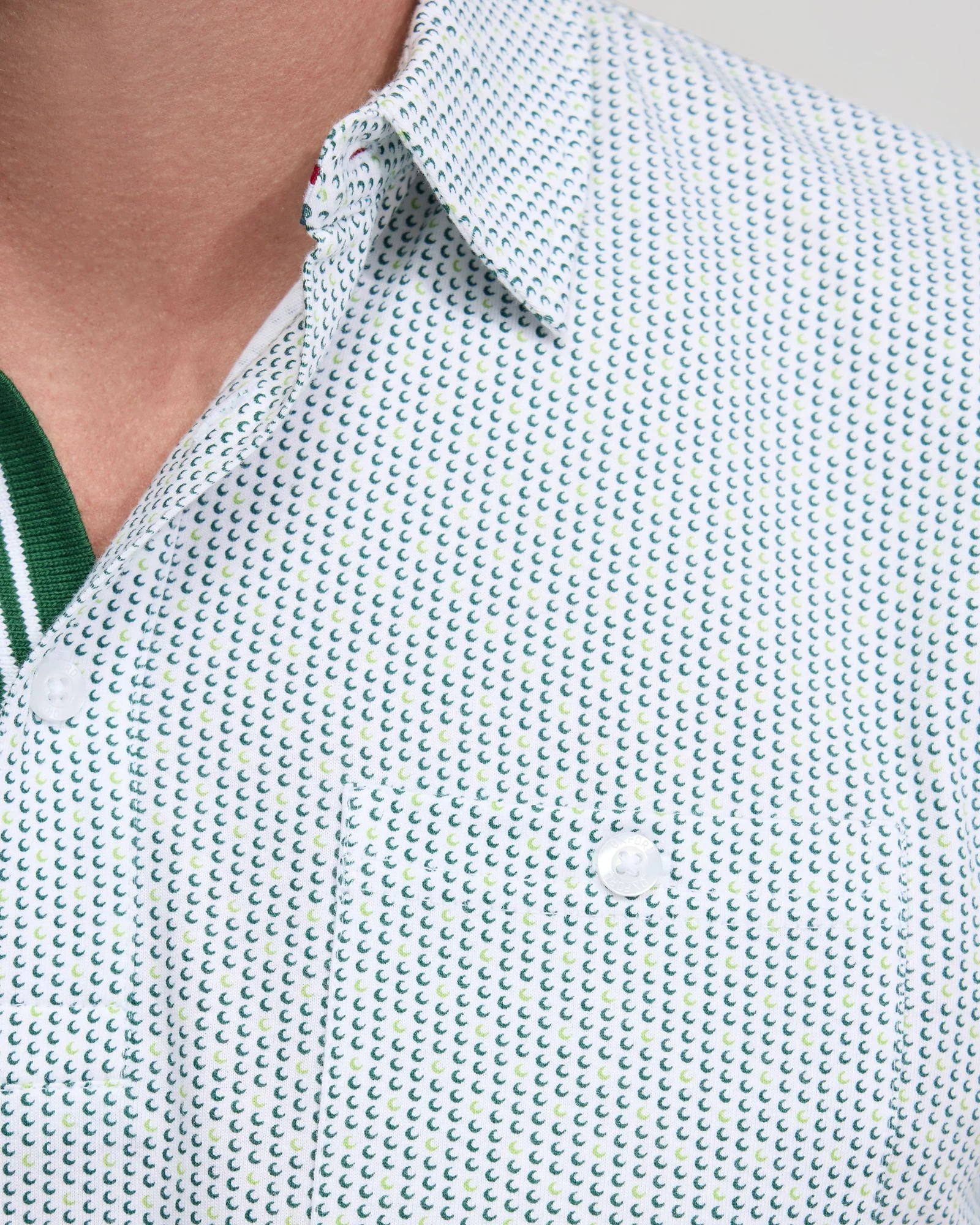 Milo Cotton Jersey Printed Polo - Image 6