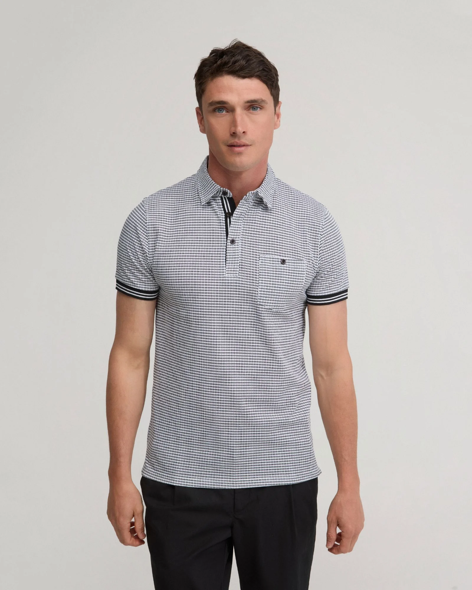 Milo Cotton Jersey Printed Polo - Image 11