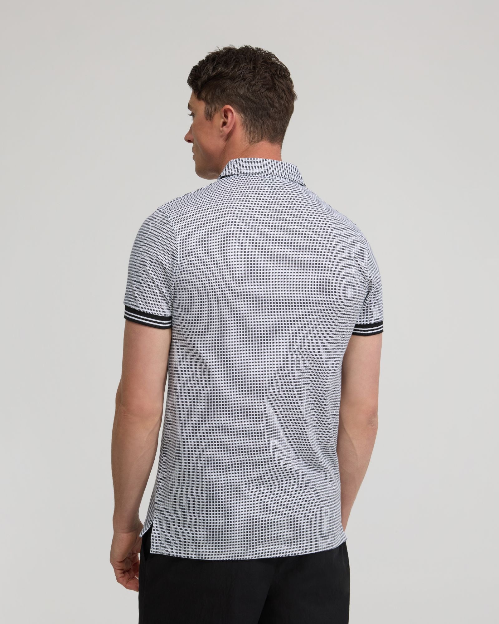 Milo Cotton Jersey Printed Polo - Image 9