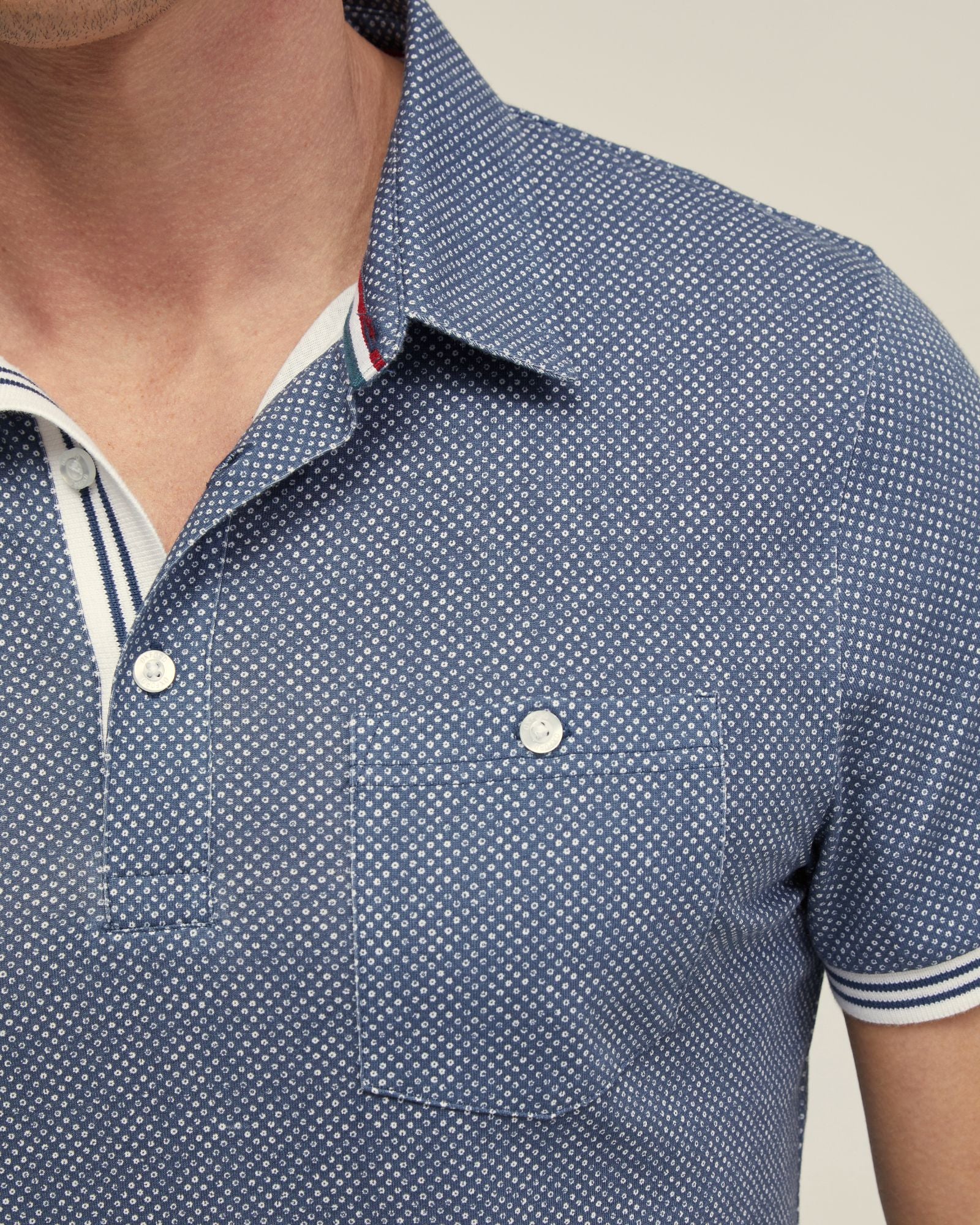 Milo Cotton Jersey Printed Polo - Image 6